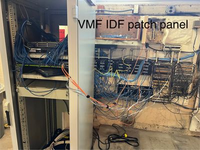 Structured cabling installation by CimaSolutions