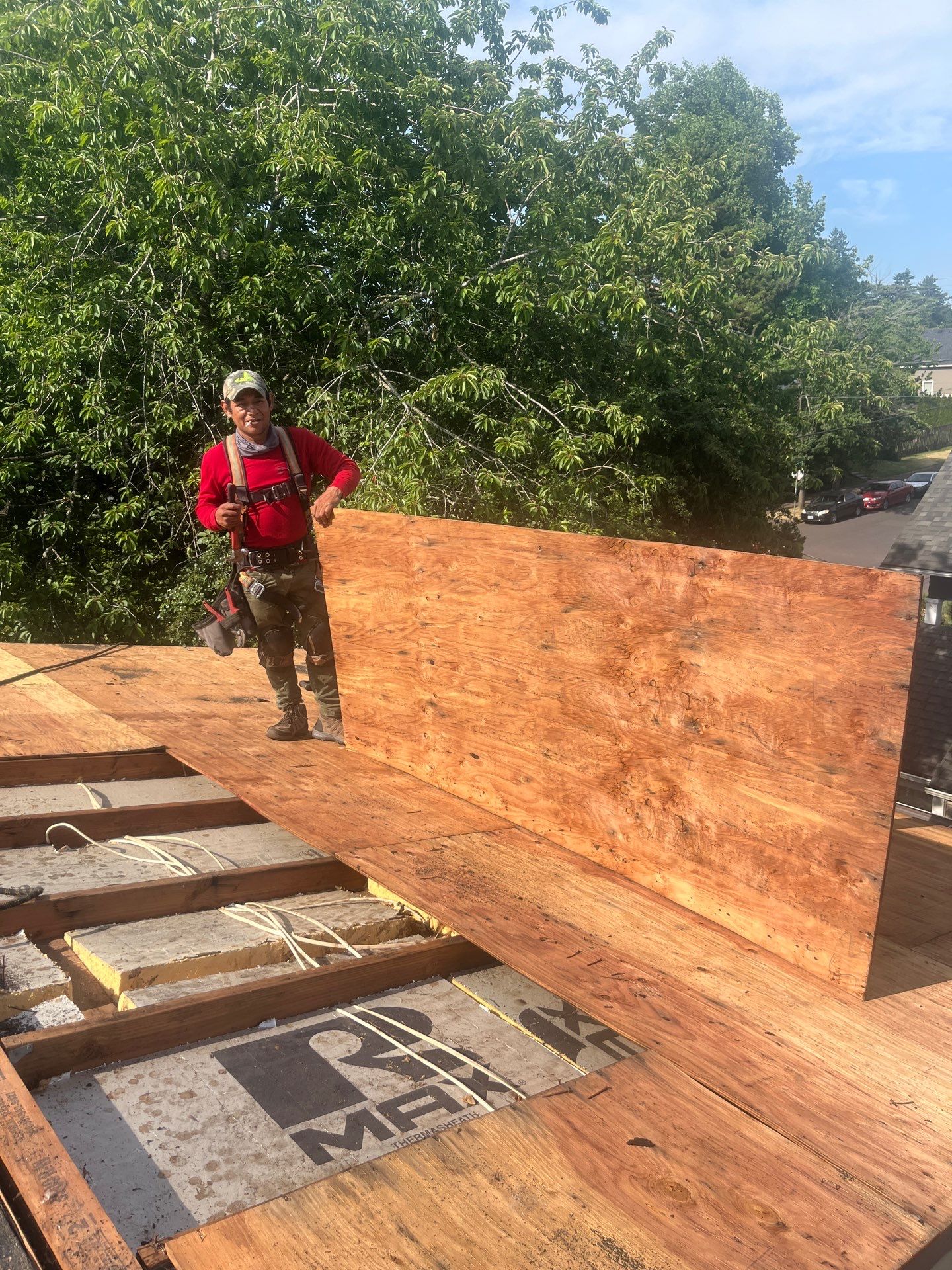 Project in Portland by Tom Leach Roofing