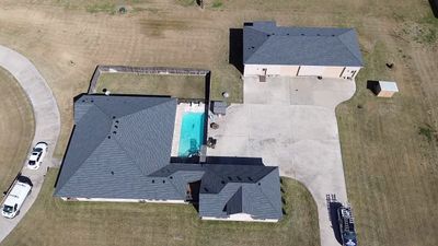 Residential Roofing Installation using GAF HDZ Barkwood