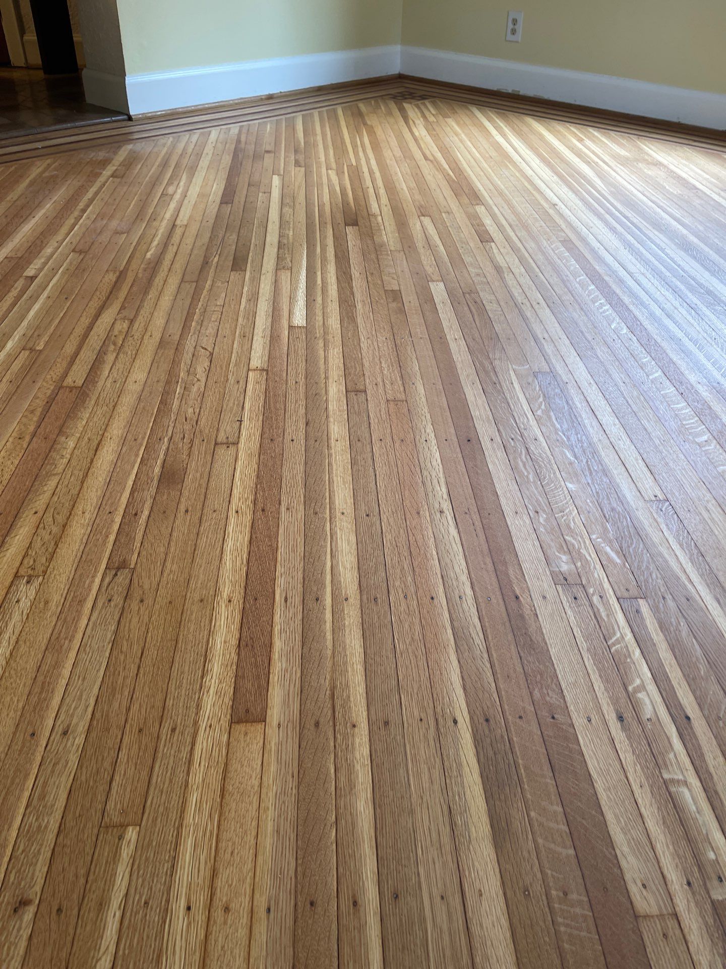 Historic Hardwood floor restoration  by Ann Arbor Hardwoods 