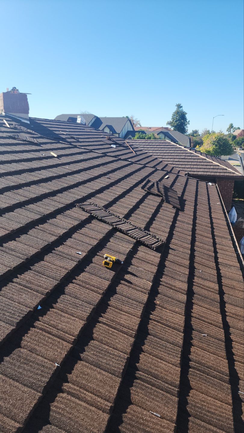 Barkwood Stone Coated Steel by Reimagine Roofing
