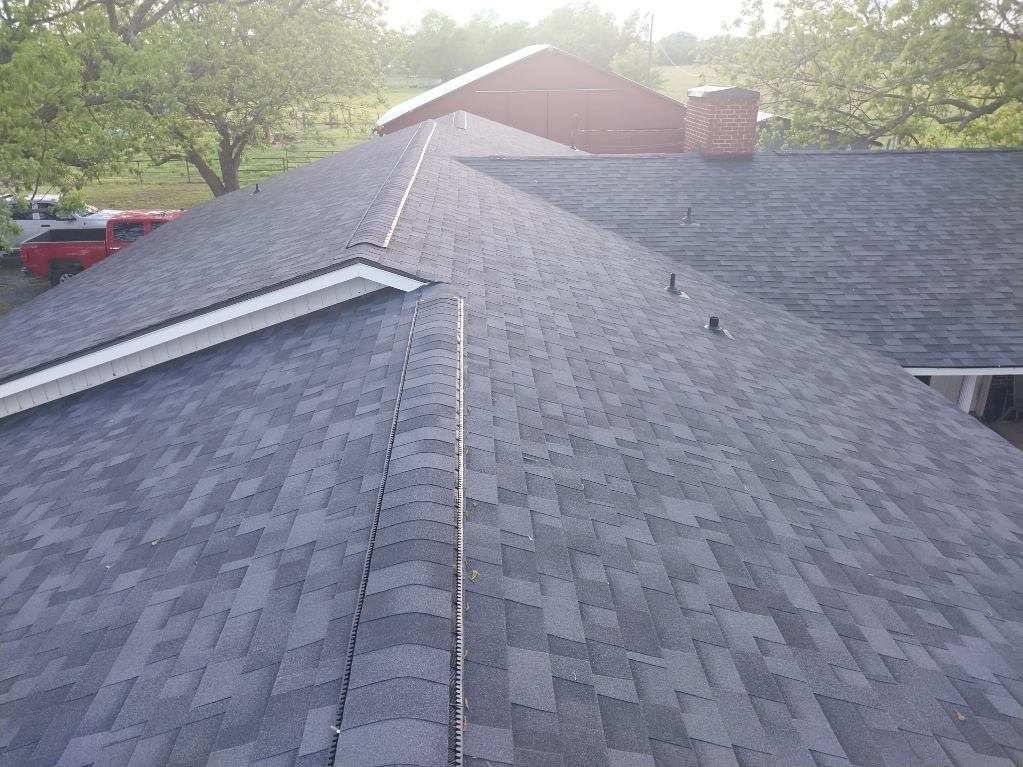 Residential Roofing Installation using Malarkey Highlander NEX by Hostetler Roofing