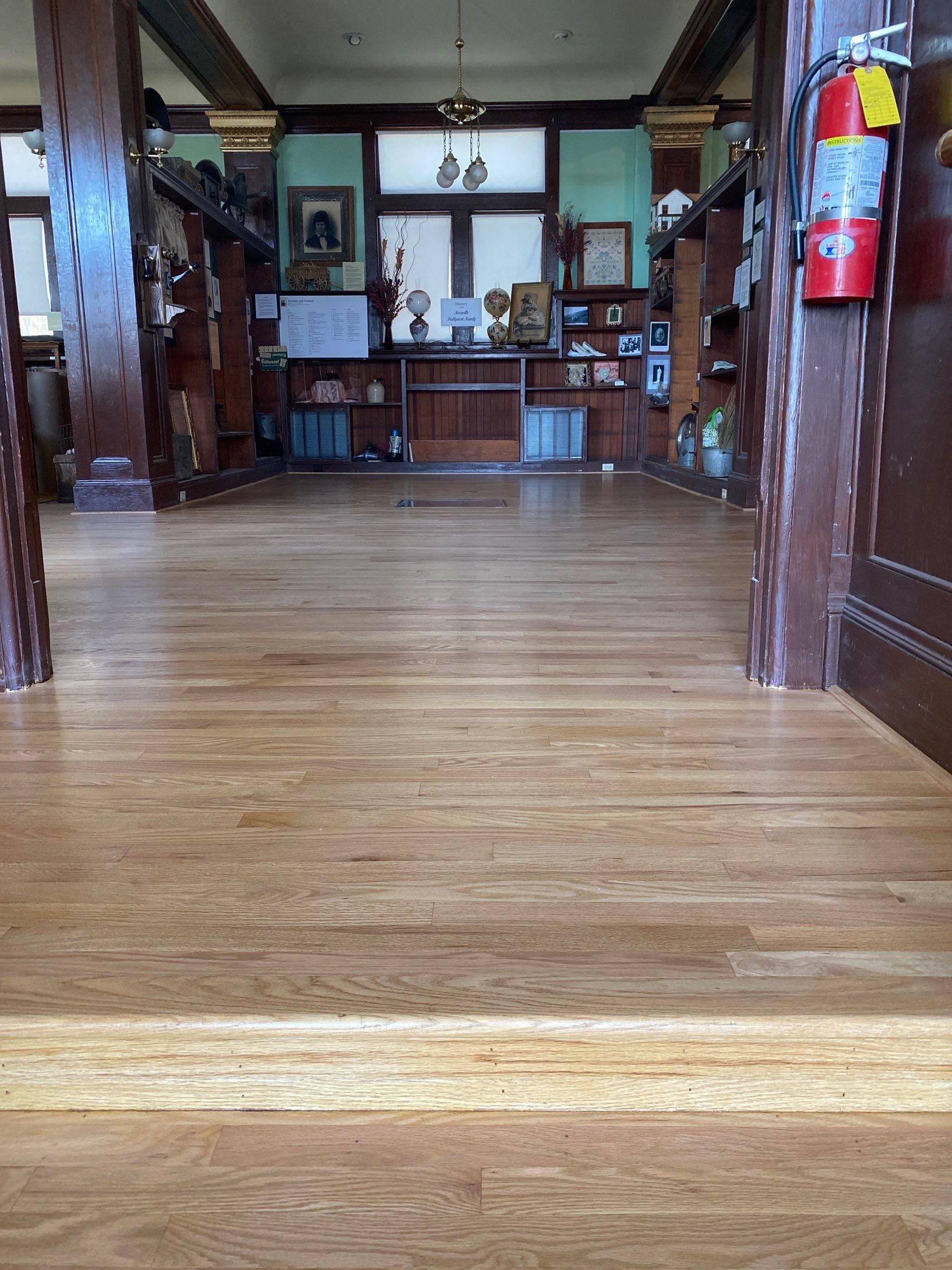 Carnegie Museum Roseville Refinish by Footprints Floors South Sacramento
