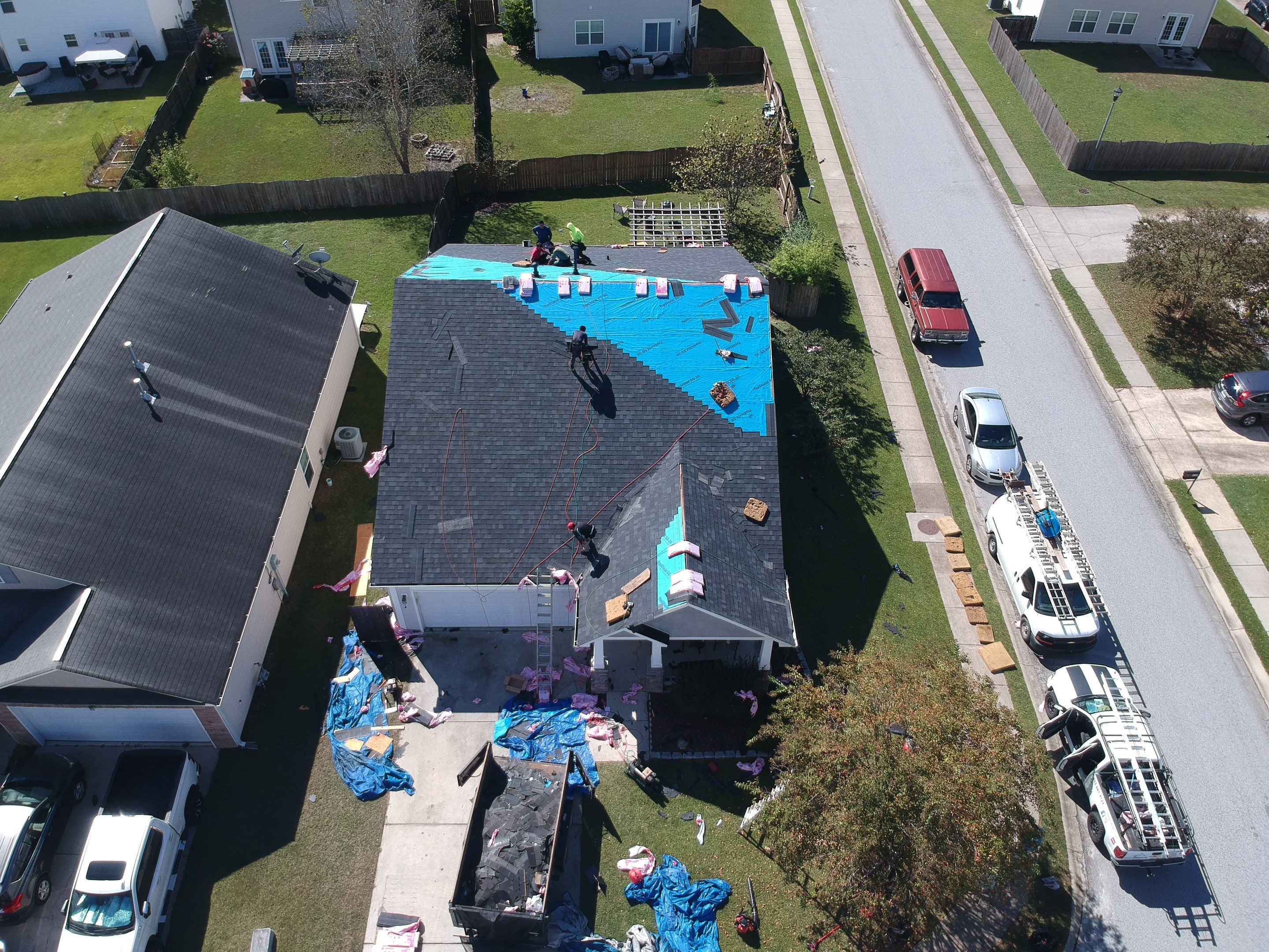 Project in Lexington, SC by United Roofing LLC