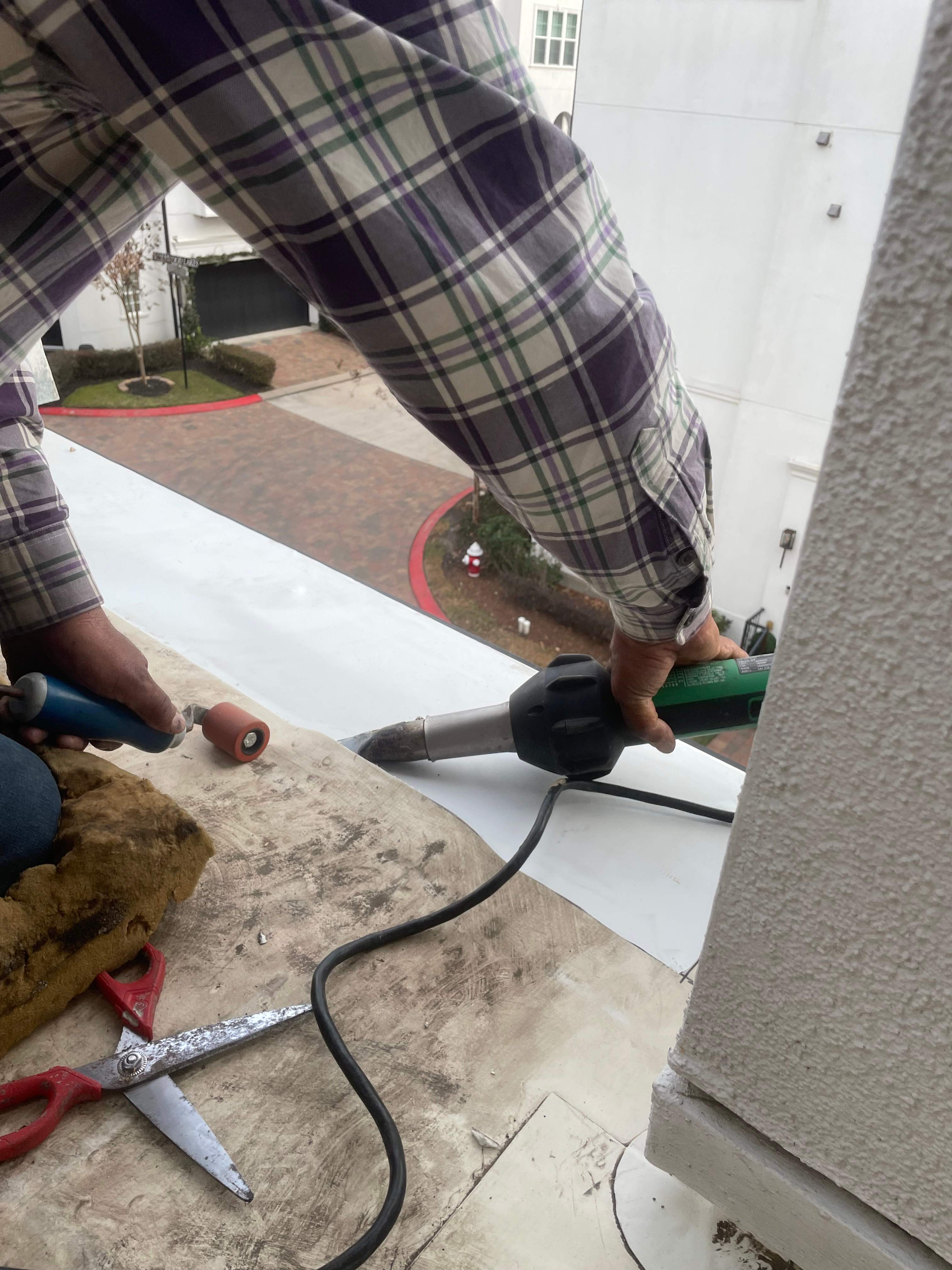 Project in Houston, TX by Associates Roofing Unlimited