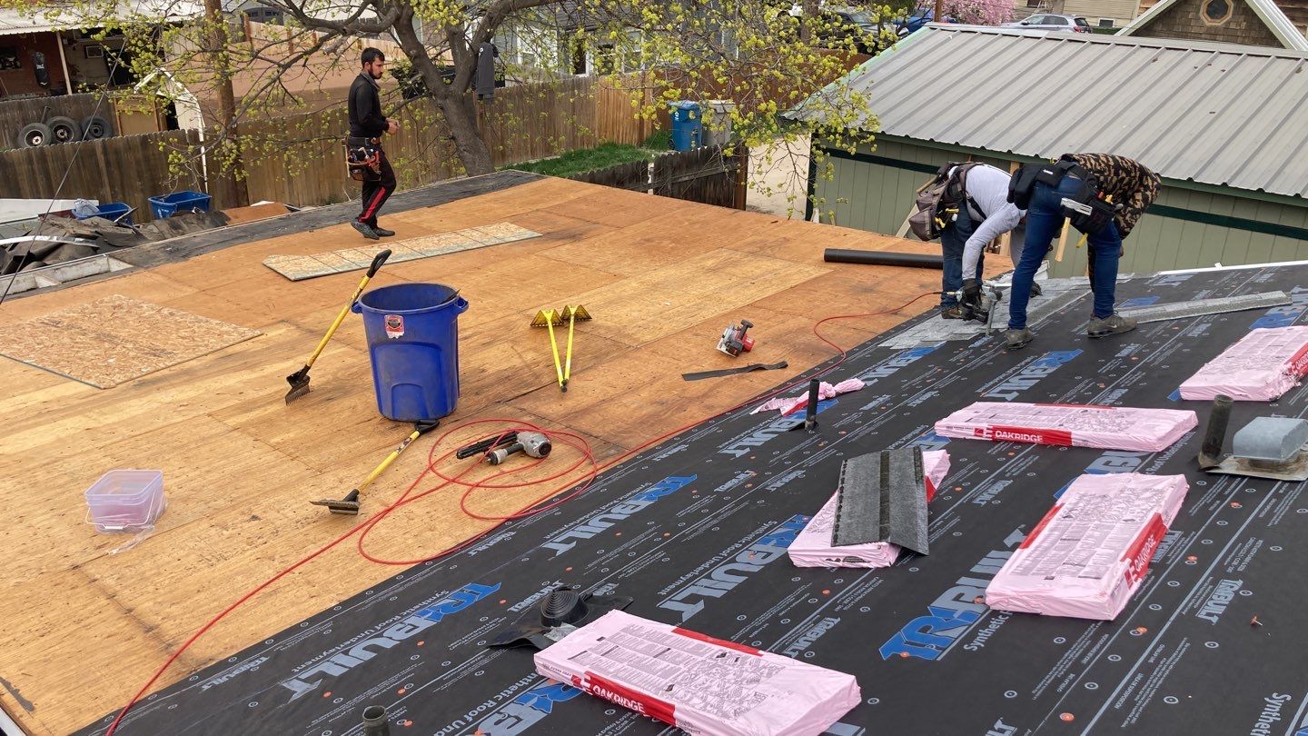 Low Pitch Residential Roofing Installation for damaged roof in Nampa by ID Roofing LLC