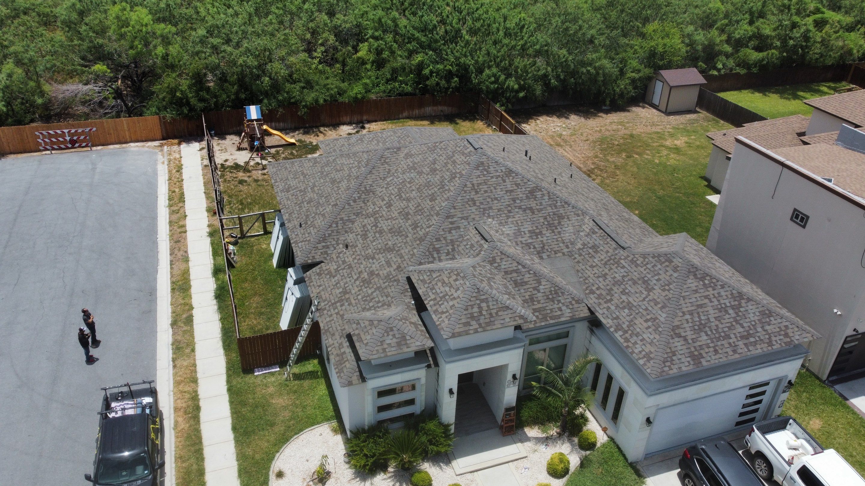 McCallen Roof Project by Bison Roofing  
