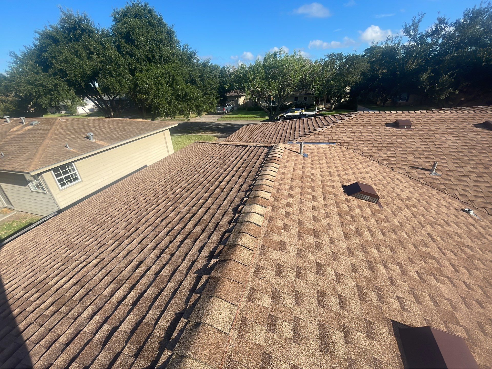 Residential Roofing Installation using GAF HDZ Shakewood by Lighthouse Roofing