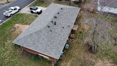 Residential Roofing Install - Atlas Pinnacle Pristine Shingles - Color Weathered Wood