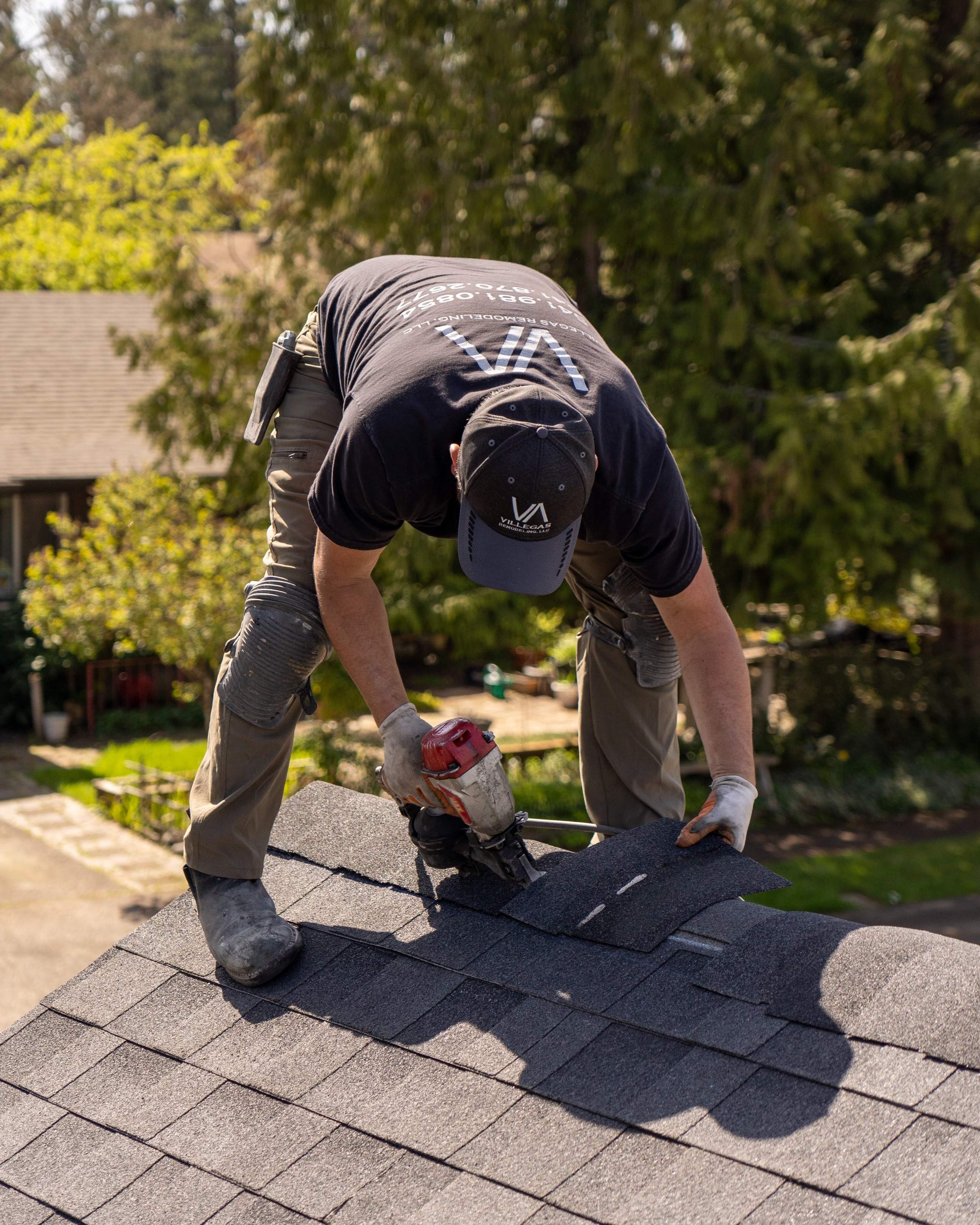 Roof Replacement using Shingles by Villegas Remodeling, LLC