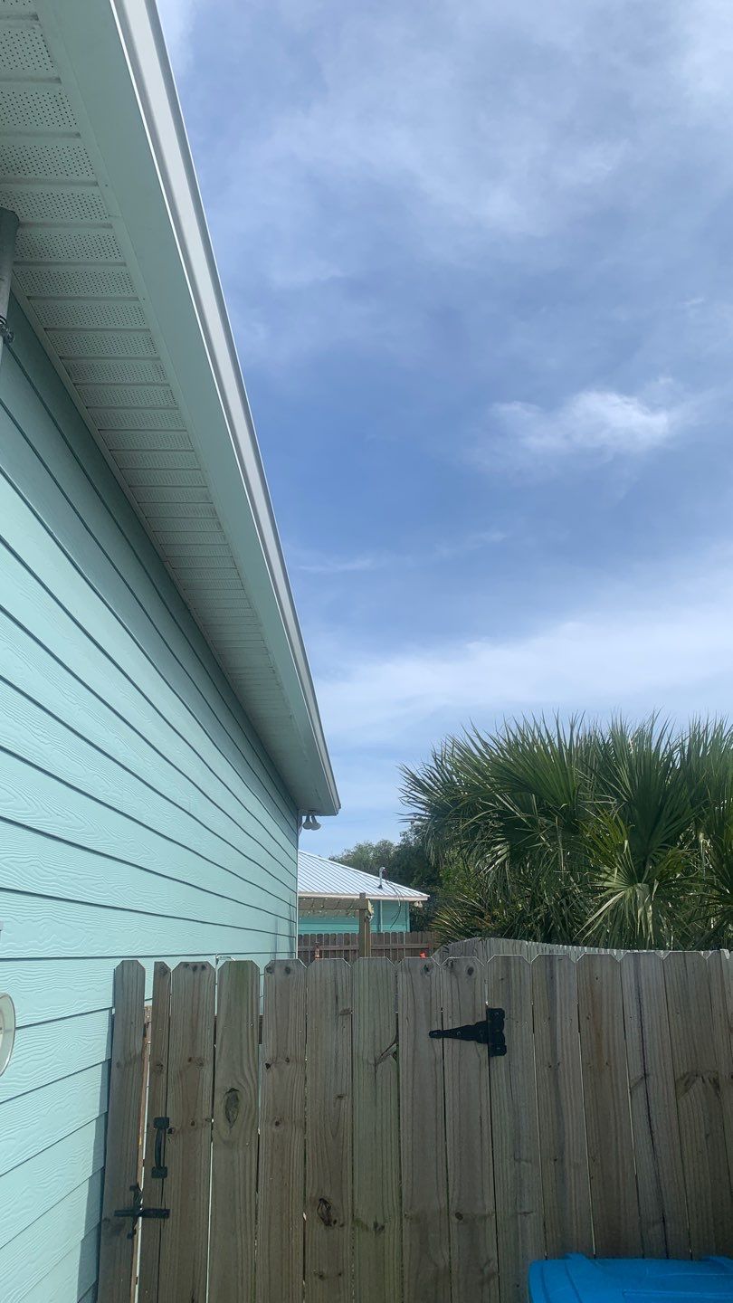 K-Style Seamless Gutter Installation using 6 Inch Seamless Aluminum Gutters by Gutter Professors