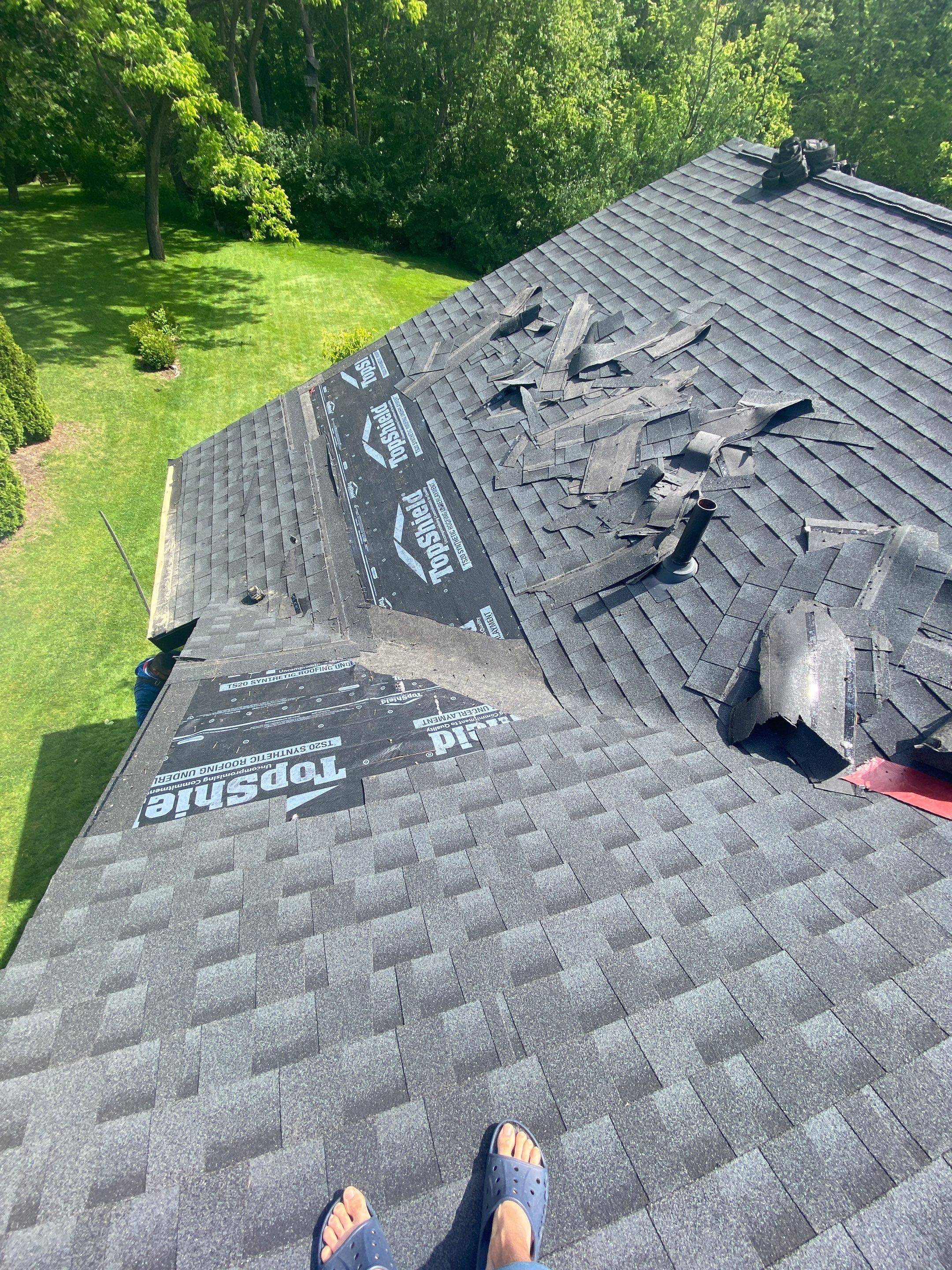 Roof Replacement using CertainTeed Landmark by 180 Contractors