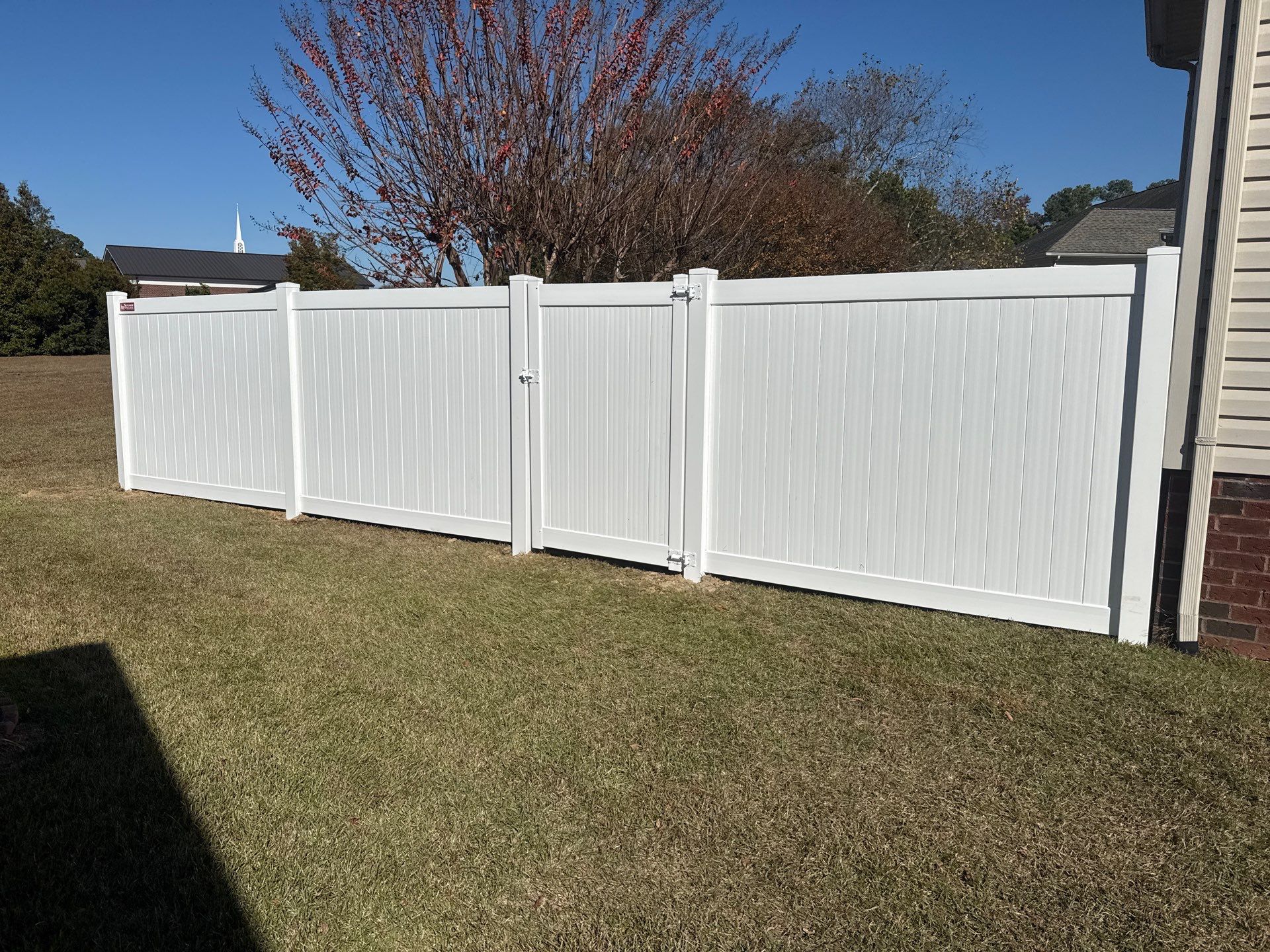 Project in Goldsboro by Superior Fence and Rail