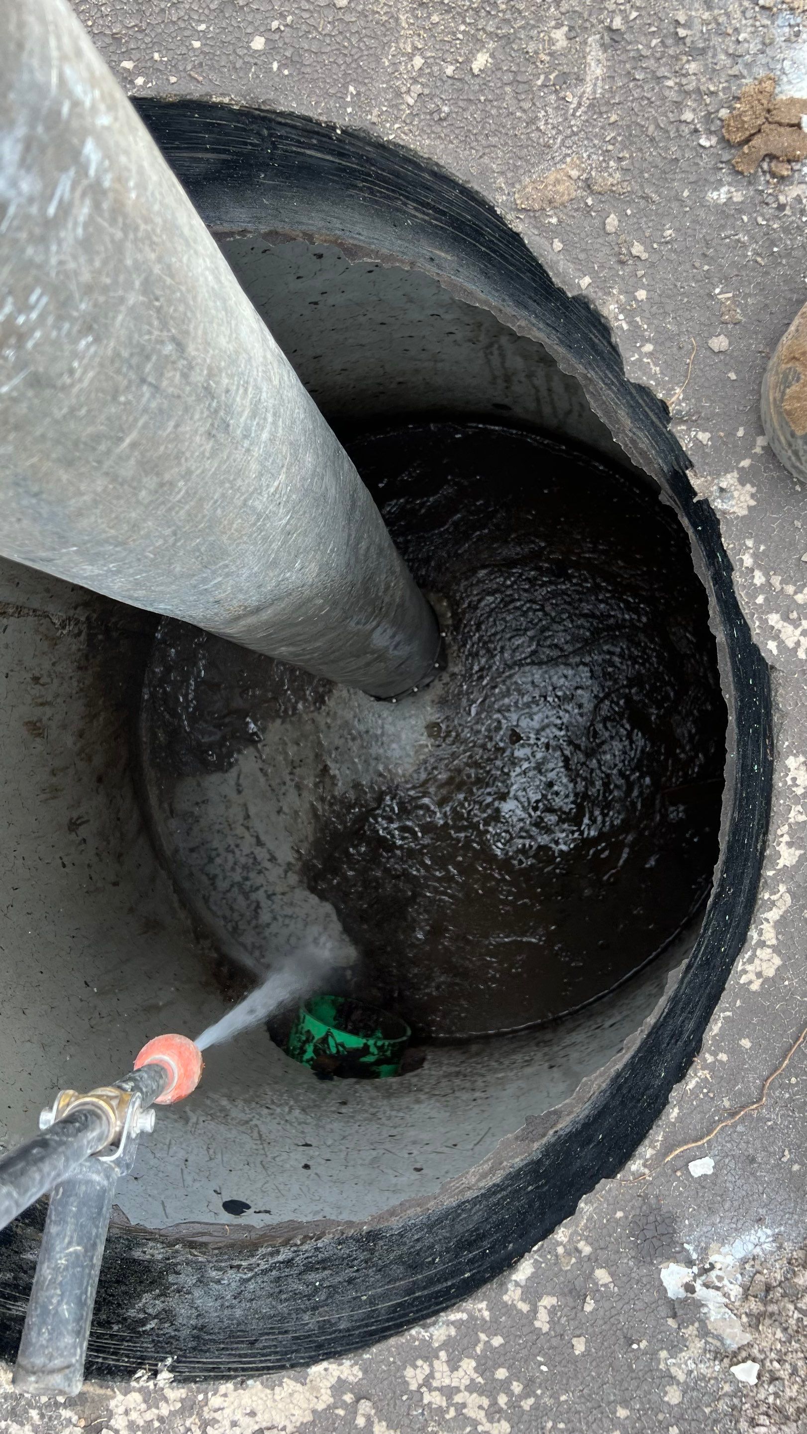 New Construction Sewer System Cleaning by APS Power & Water