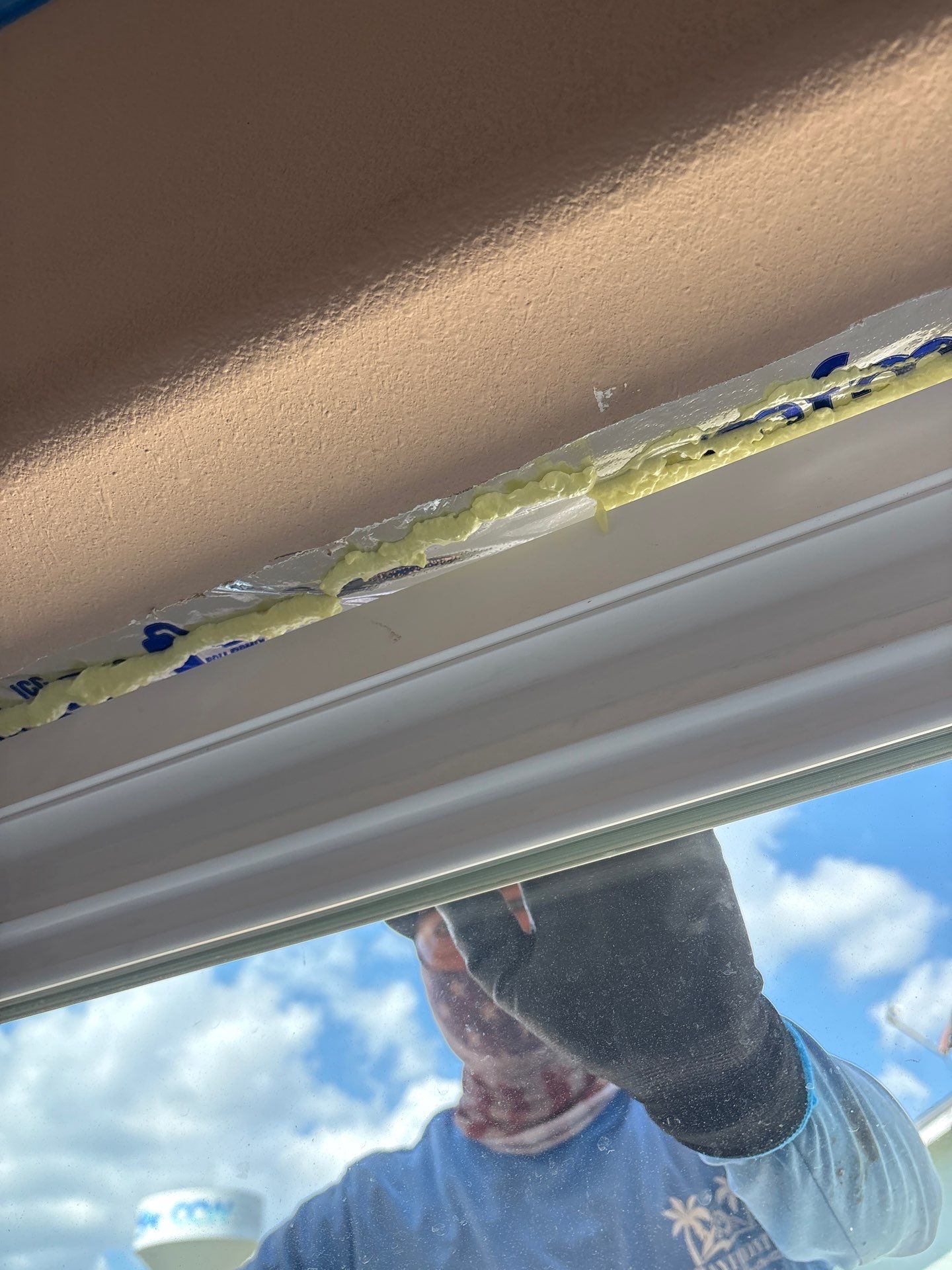 Curved Trim Windows by Bayfront Roofing and Construction