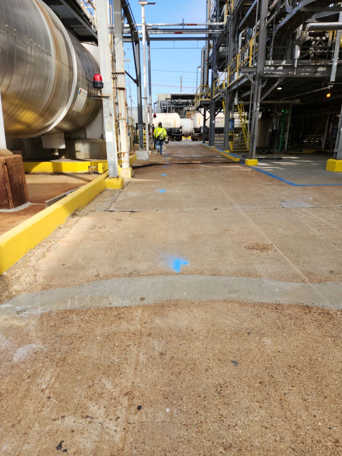 Industrial Plant Hired us to locate Water Line Loop by Alsip Locating Service, LLC