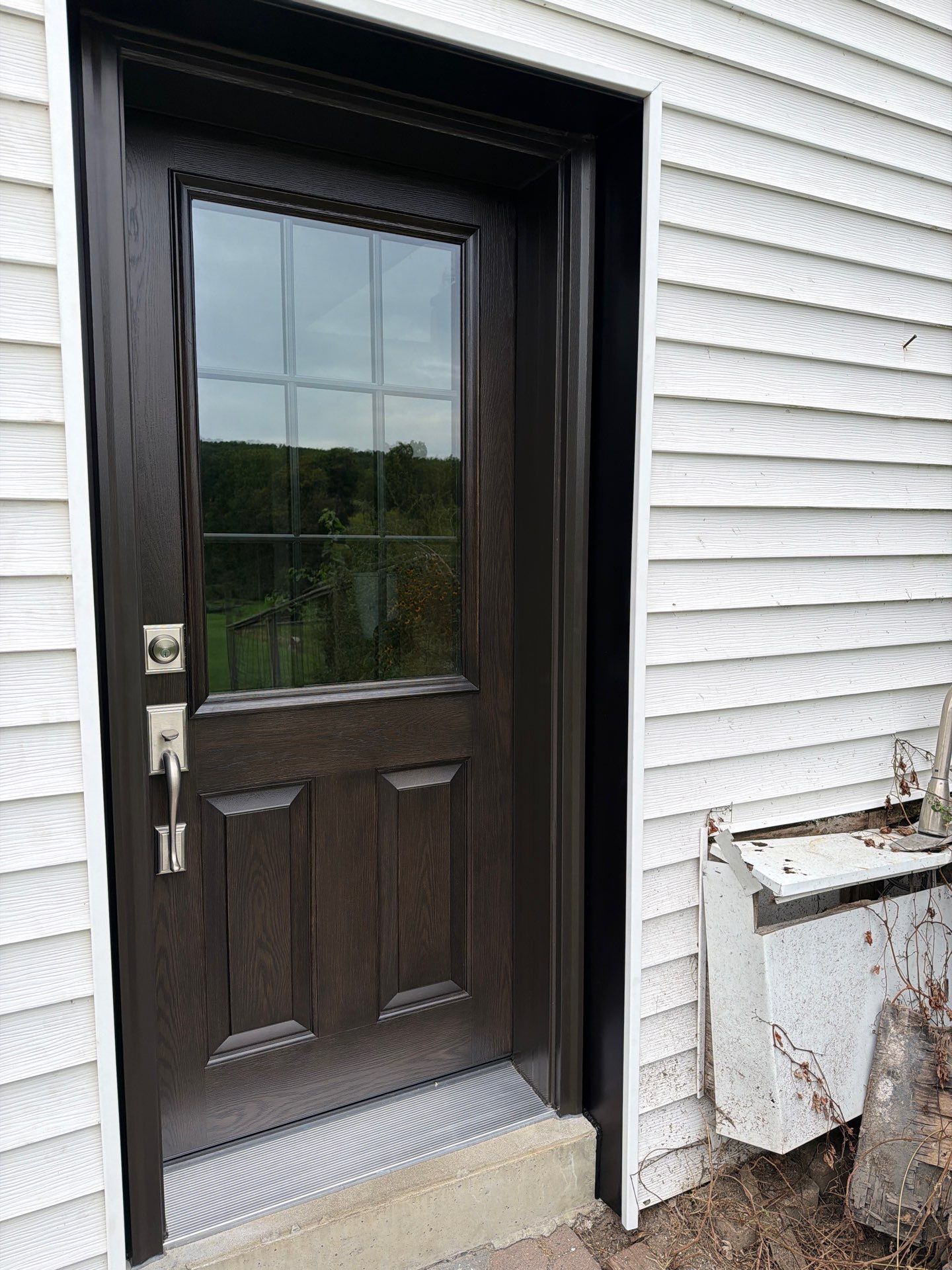 Provia Entry Door and Storm Door by Aspen Home Improvements