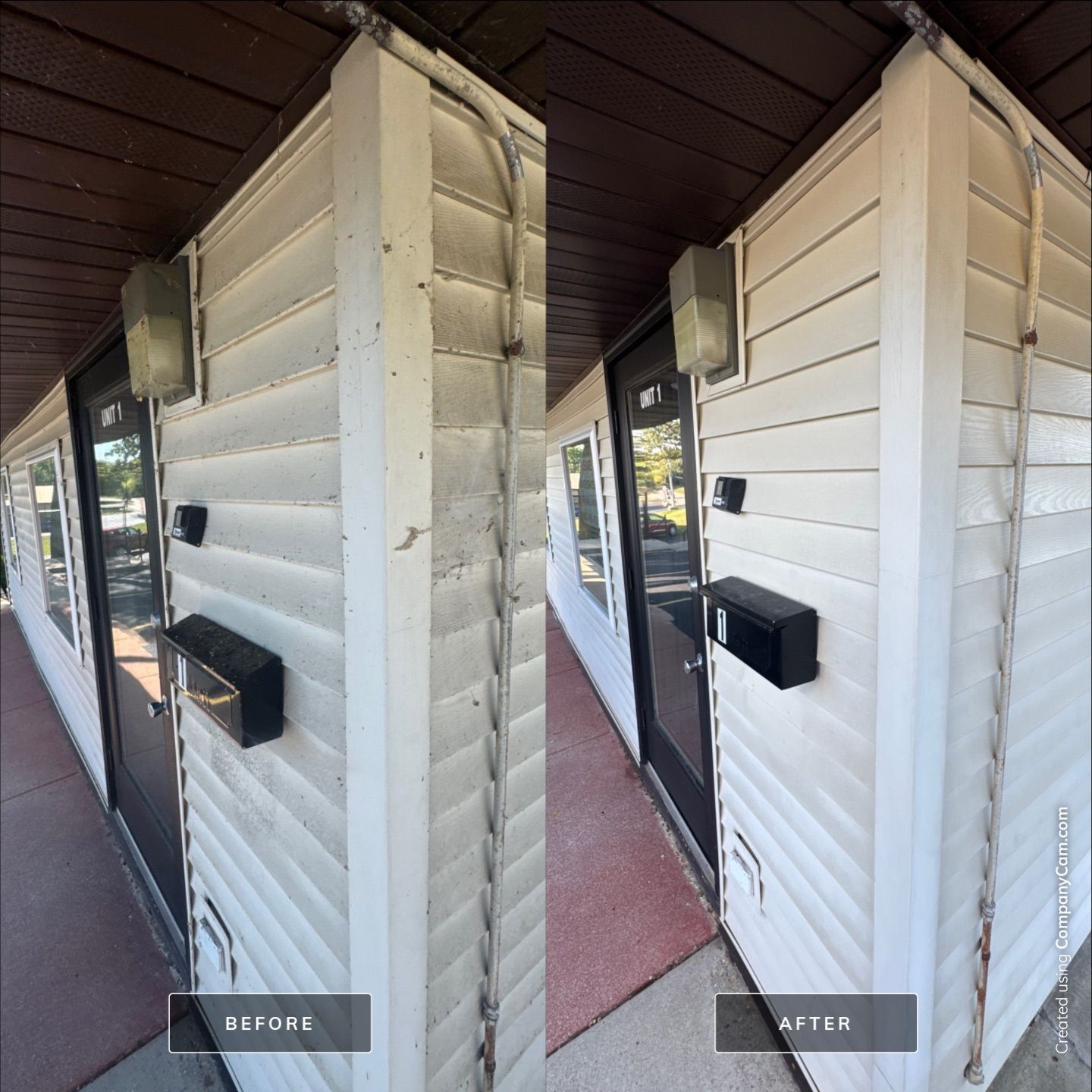 Commercial Building Wash Island Lake 176 & Roberts Rd by Simmons Power & Soft Washing