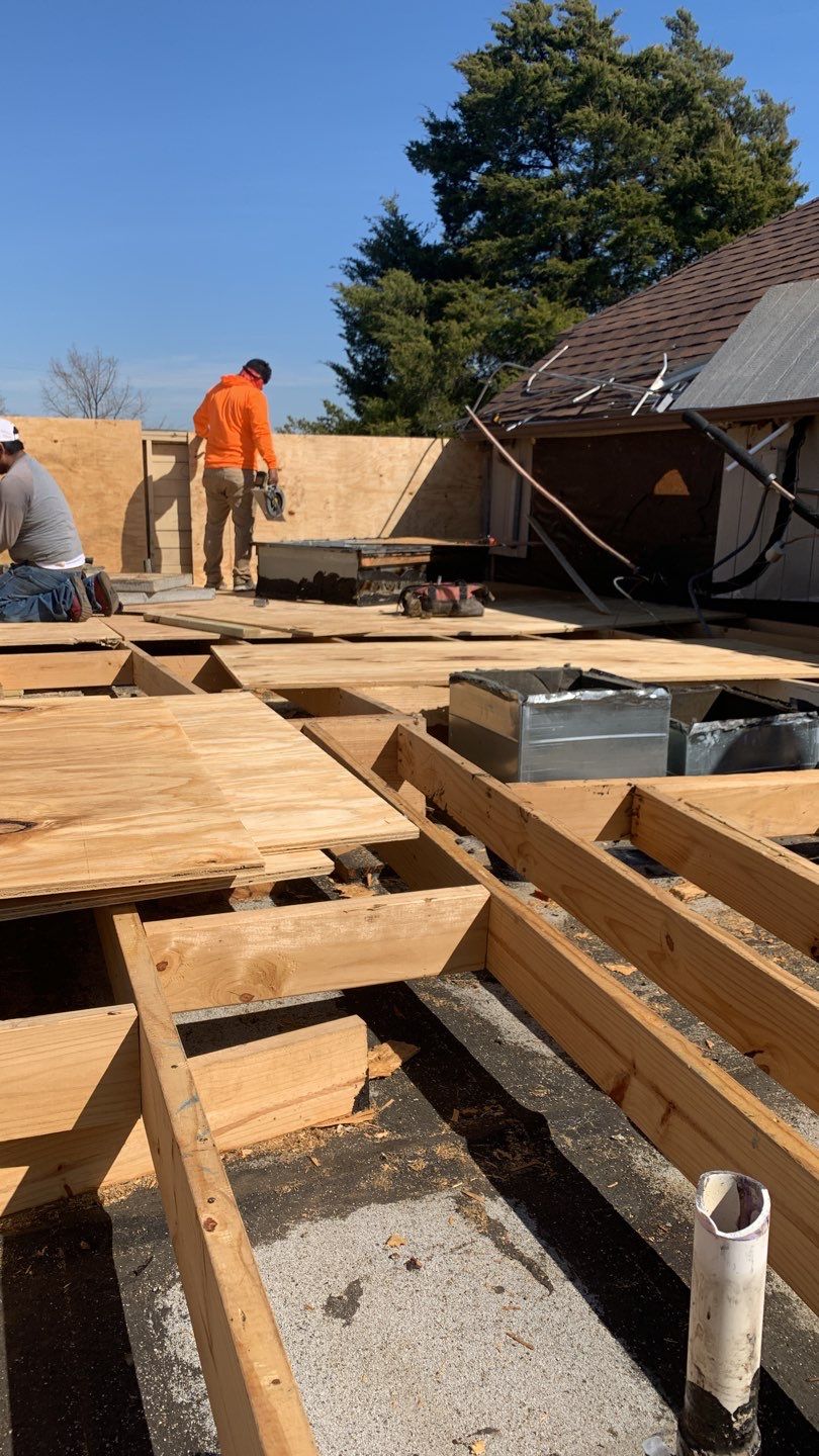 Full Commercial Roof Replacement using GAF Products in Anna Texas by Elite Roofing LLC