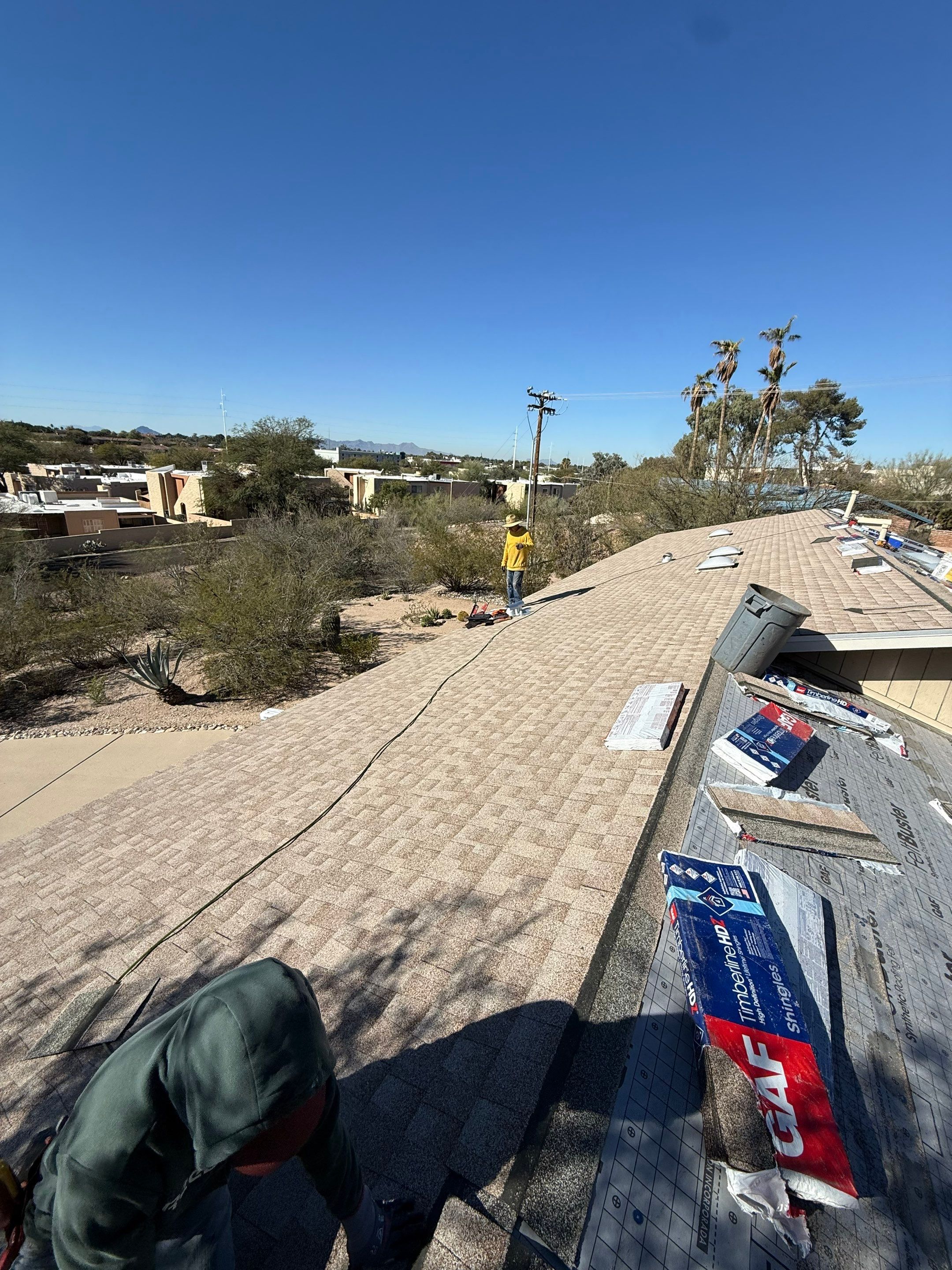 Project in Tucson by West Coast Roofing AZ