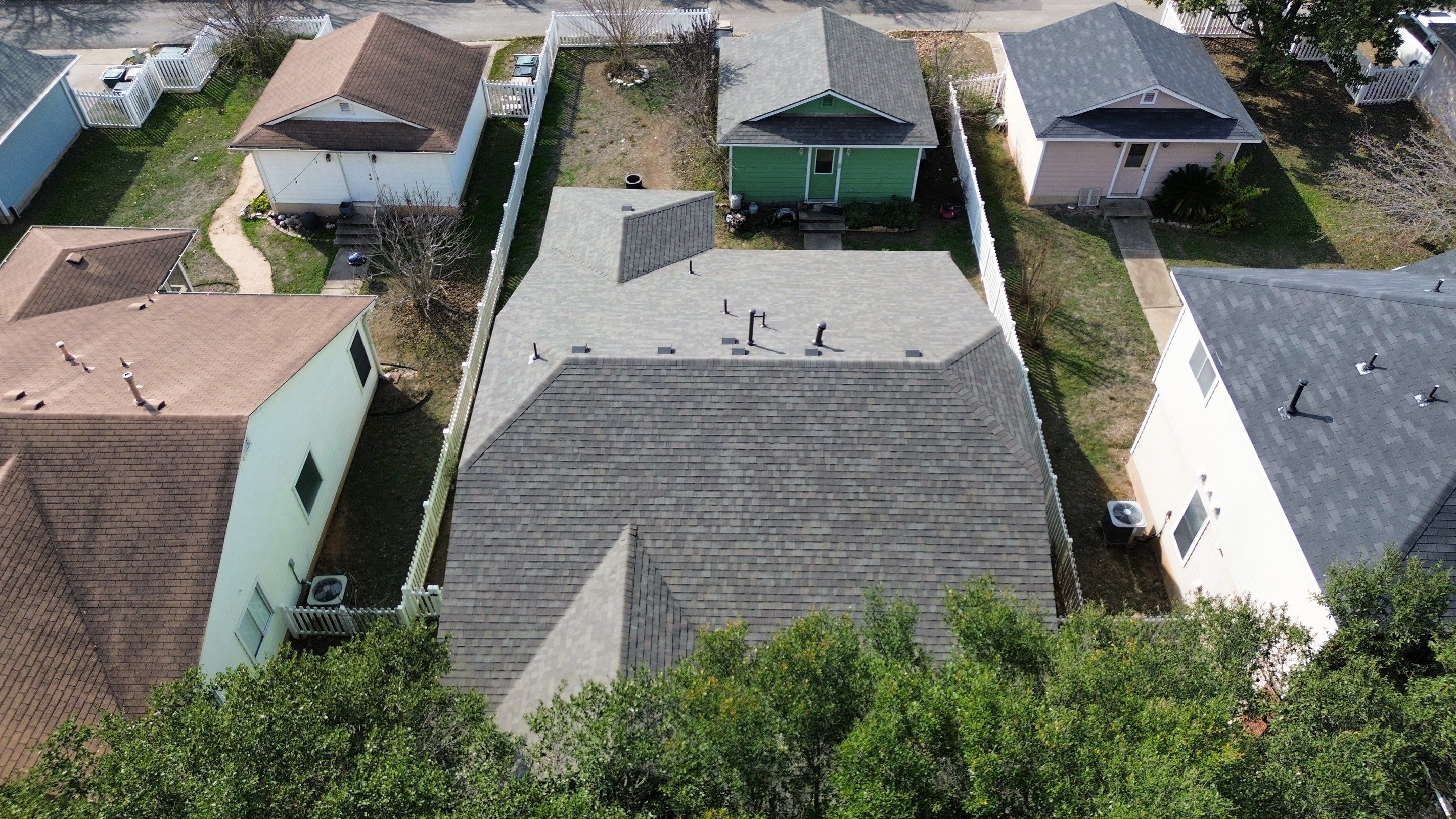Roof Replacement & Exterior Painting Project in Kyle, TX by Kstylez Roofing & Construction