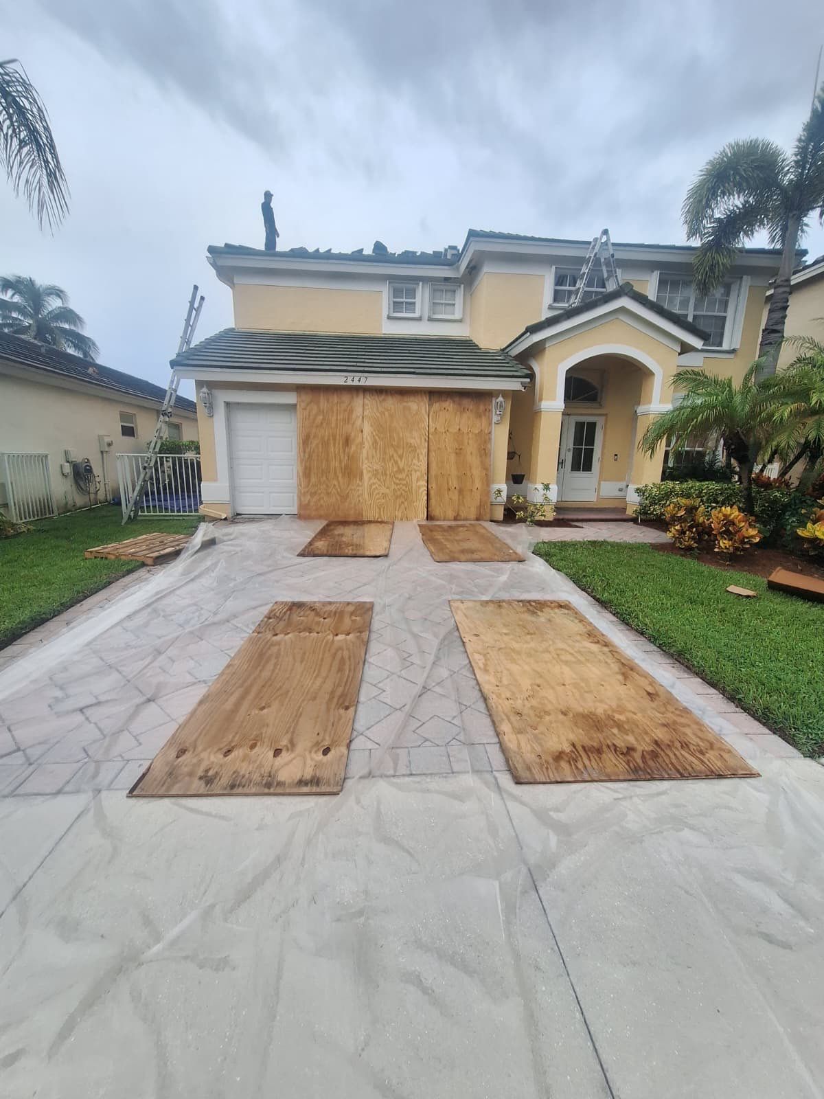 Residential Roofing Installation using 1" Nail strip metal roof by BLUES BROTHERS CONSTRUCTION CORP