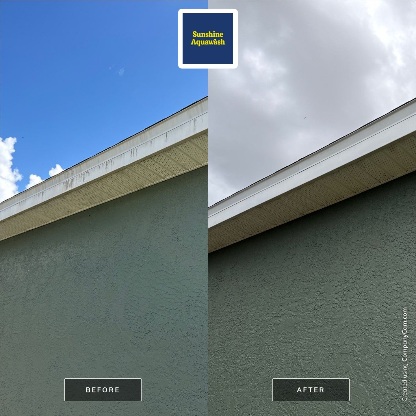 House Wash, Fascia Brightening & Patio Cleaning in Creekwood – Bradenton, FL by Sunshine AquaWash