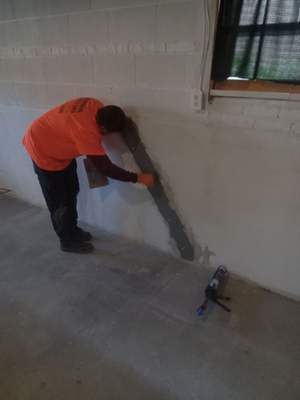 Injection of Foundation Crack
