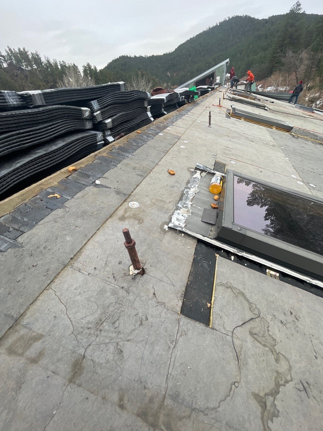 Commercial Roofing Installation using EuroShield by Weather-Tite Exteriors LLC