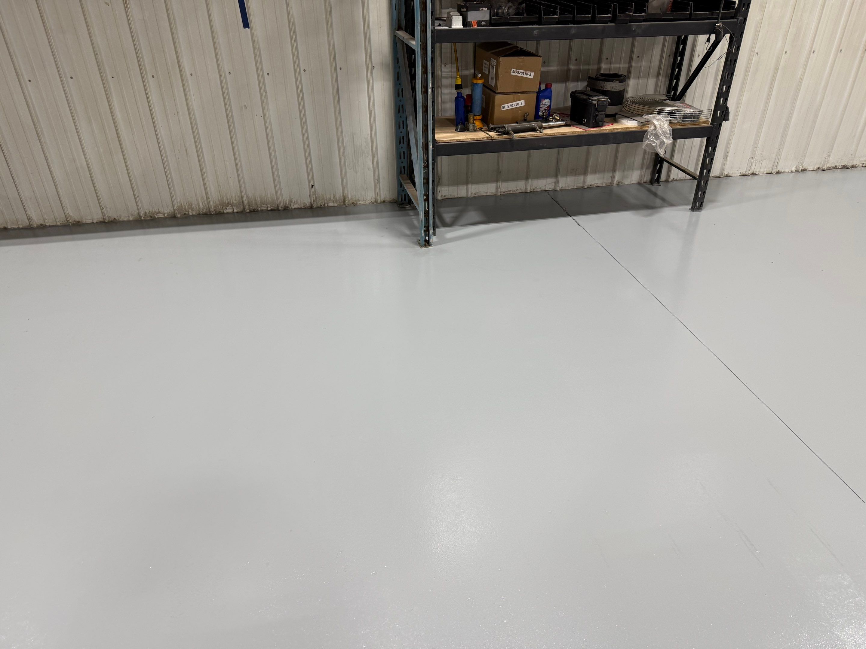 Commercial Concrete Coating and Floor Refinishing in Sioux Falls by Select Painting, Coatings & Garage Cabinets