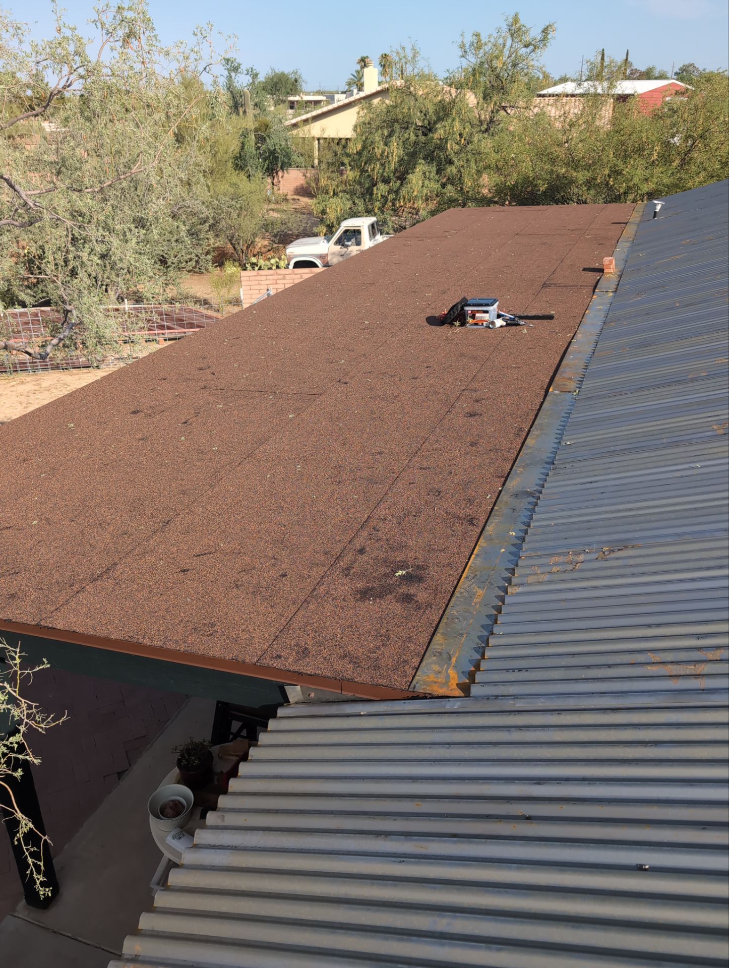 Galvanized Steel Exposed Fastener by Reimagine Roofing