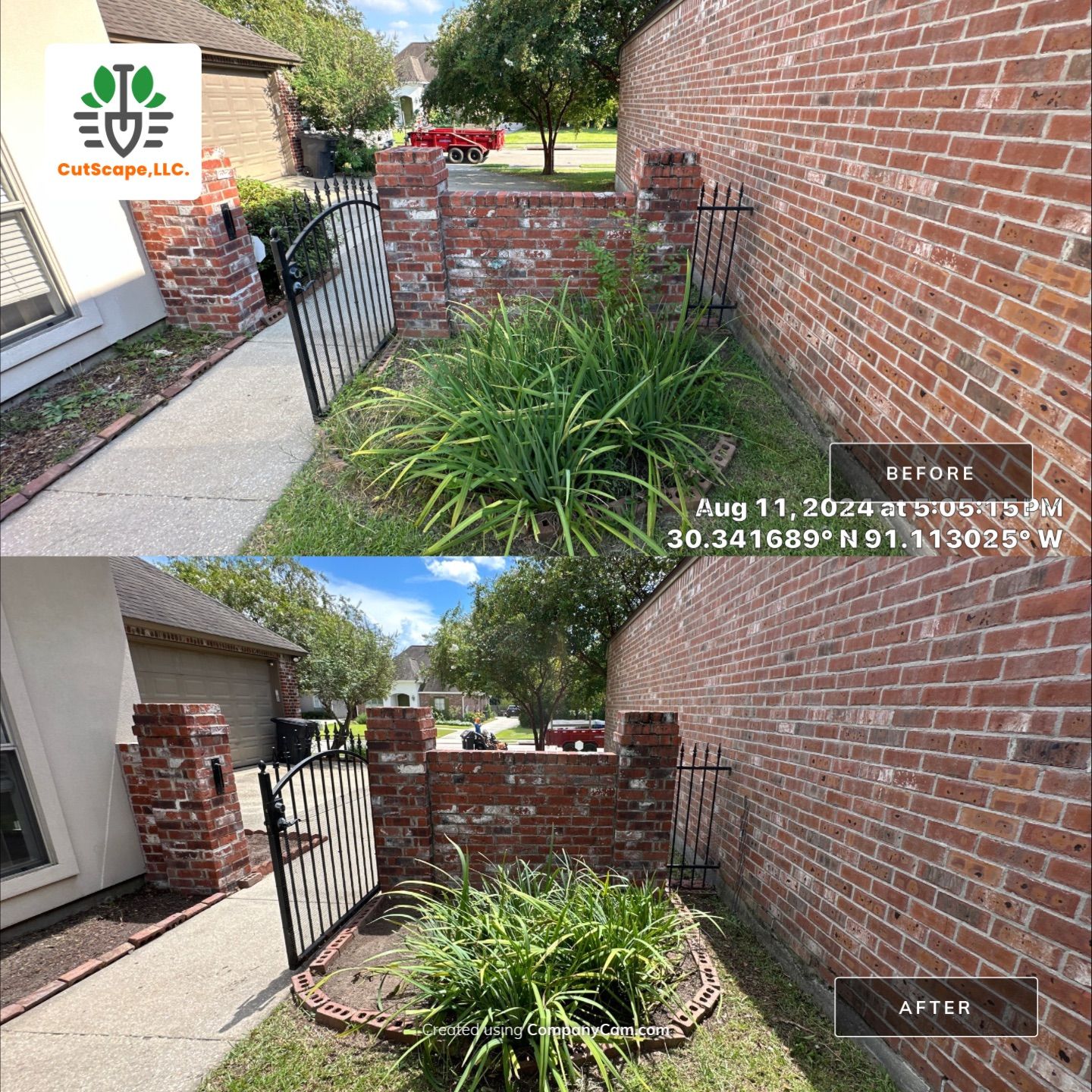 DEMO / PREP / INSTALL / TRIM / MULCH INSTALL by CutScape, LLC.