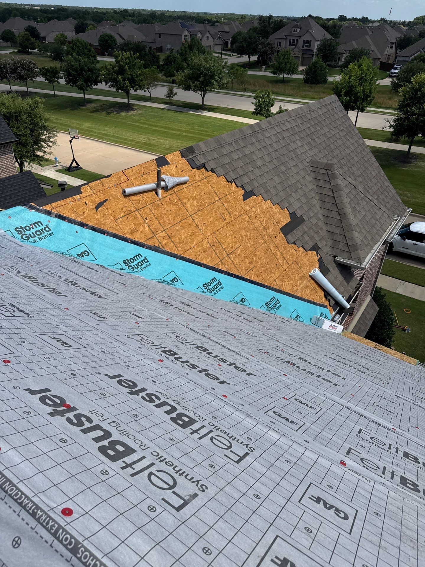Inspection Wind damages and ceiling leaks McKinney, TX by NIMBUS GENERAL CONTRACTORS, LLC