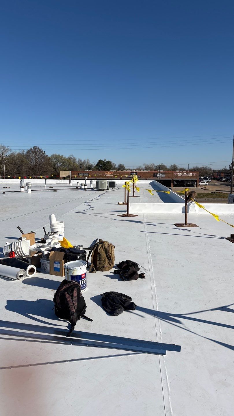 Project in Tulsa, OK by Decor Roofing & Restoration