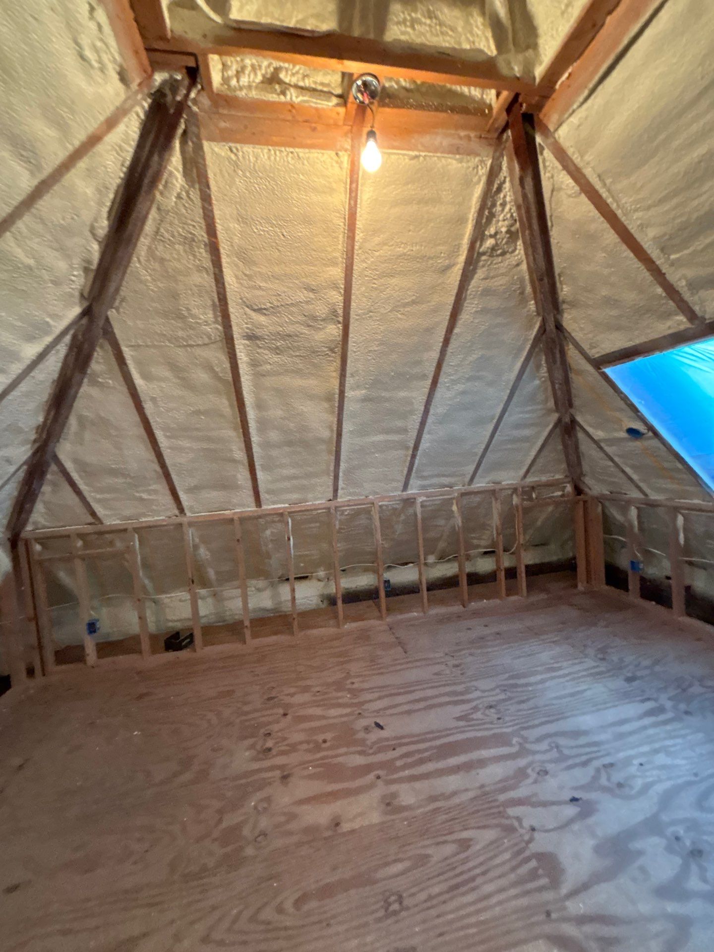 Spray Foam Insulation using Closed Cell Spray Foam by NYS Foam & Energy