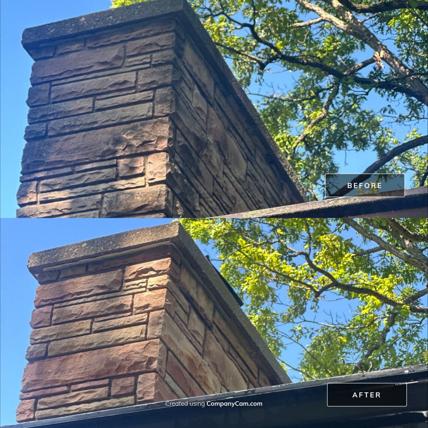 Project in Woodstock by Simmons Power & Soft Washing