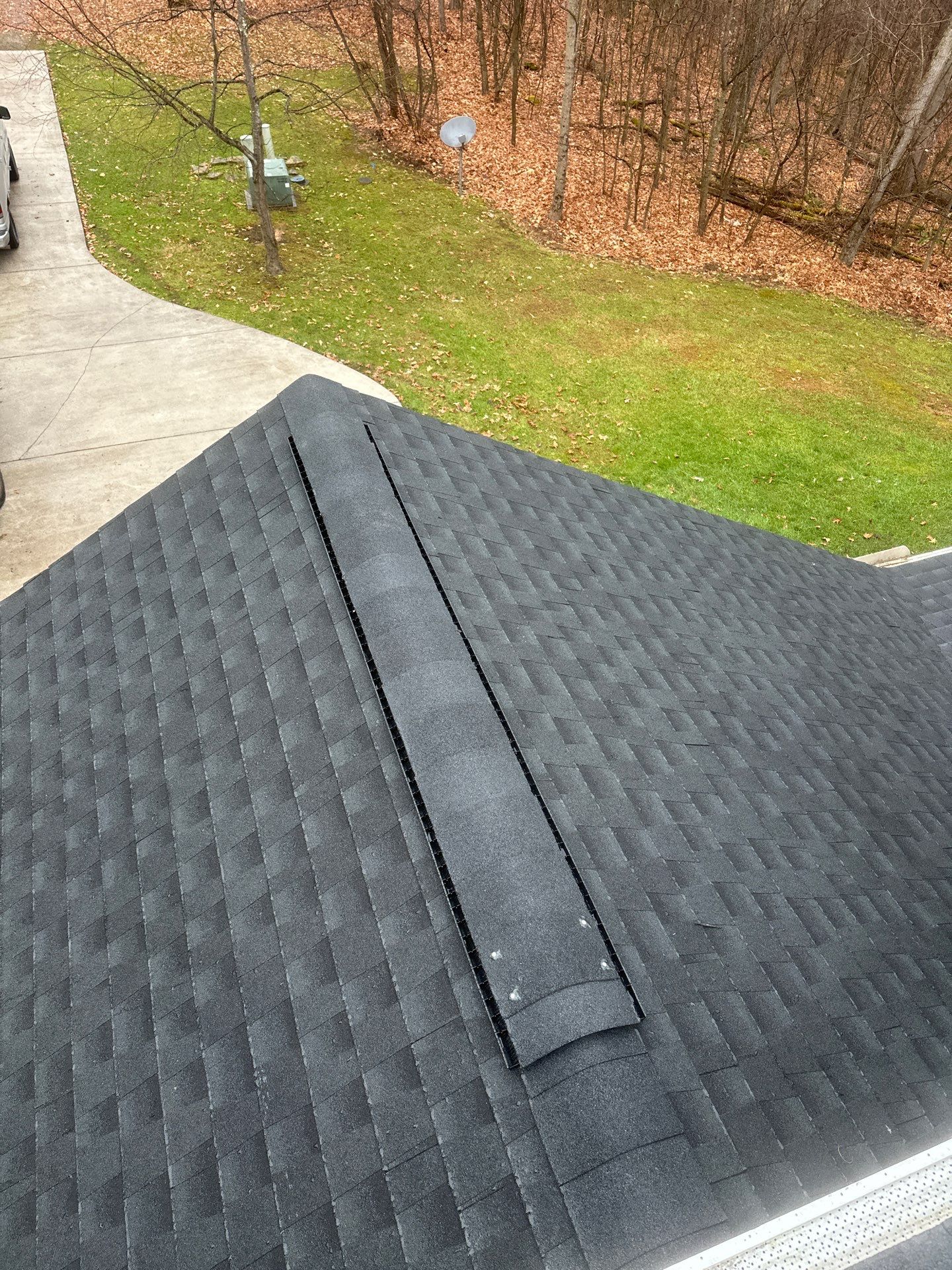 Residential Roofing Installation using GAF Timberline HDZ, Charcoal by Rainstoppers Roofing