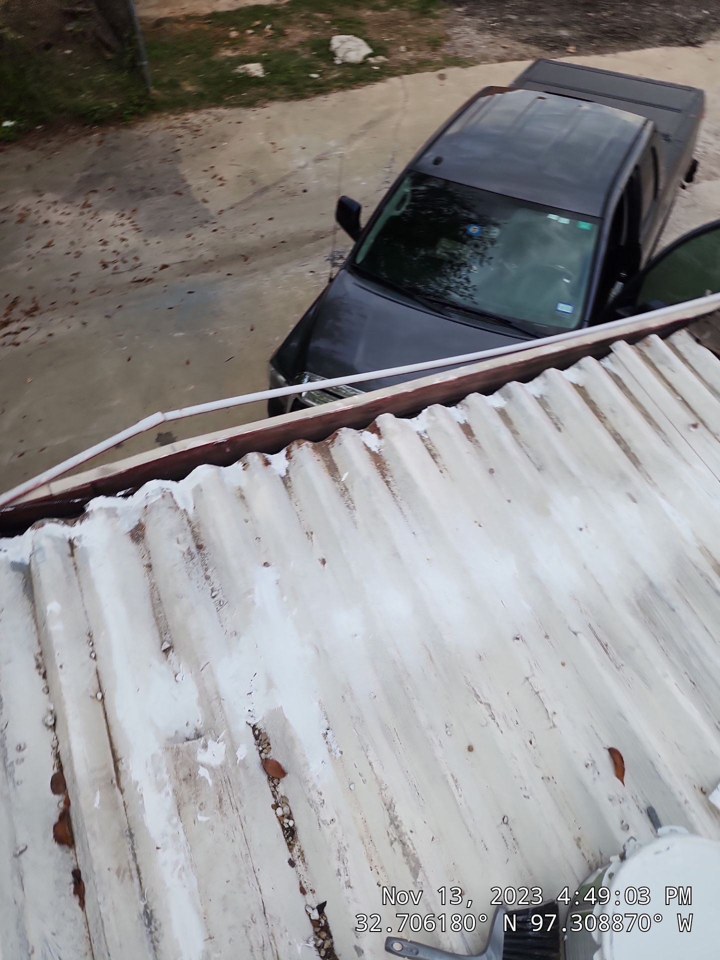 Commercial roofing overlay using GAF TPO over an old ballast roof by Becker Roofing and Exteriors