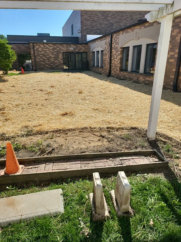 Courtyard Renovation by Carrs lawn and landscape