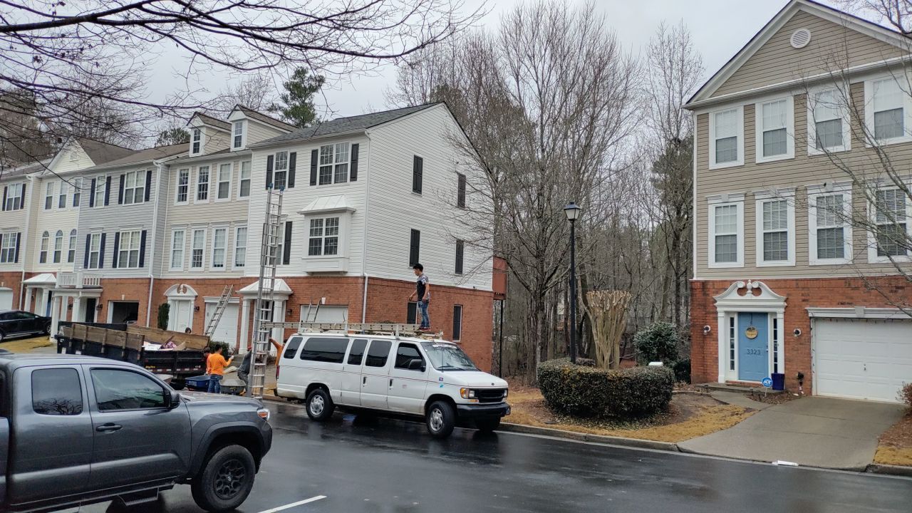 Residential Roofing Installation using Owens Corning by Inspector Roofing and Restoration
