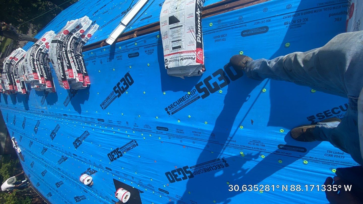 Residential Roofing Installation using Roof Replacement by American Roofing & Construction LLC