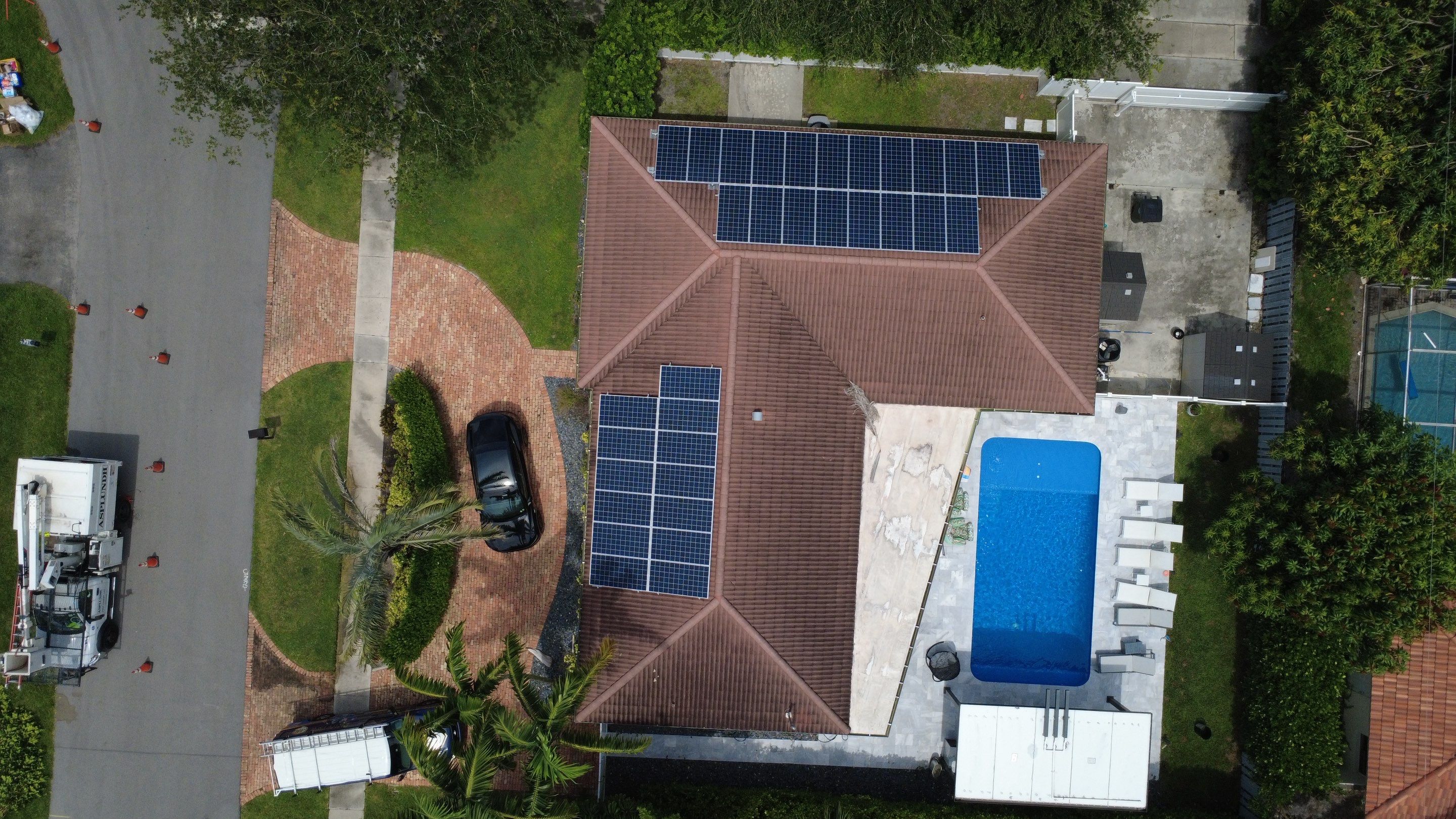 Residential Roofing Installation using Eagle Roofing Tile by BLUES BROTHERS ROOFING
