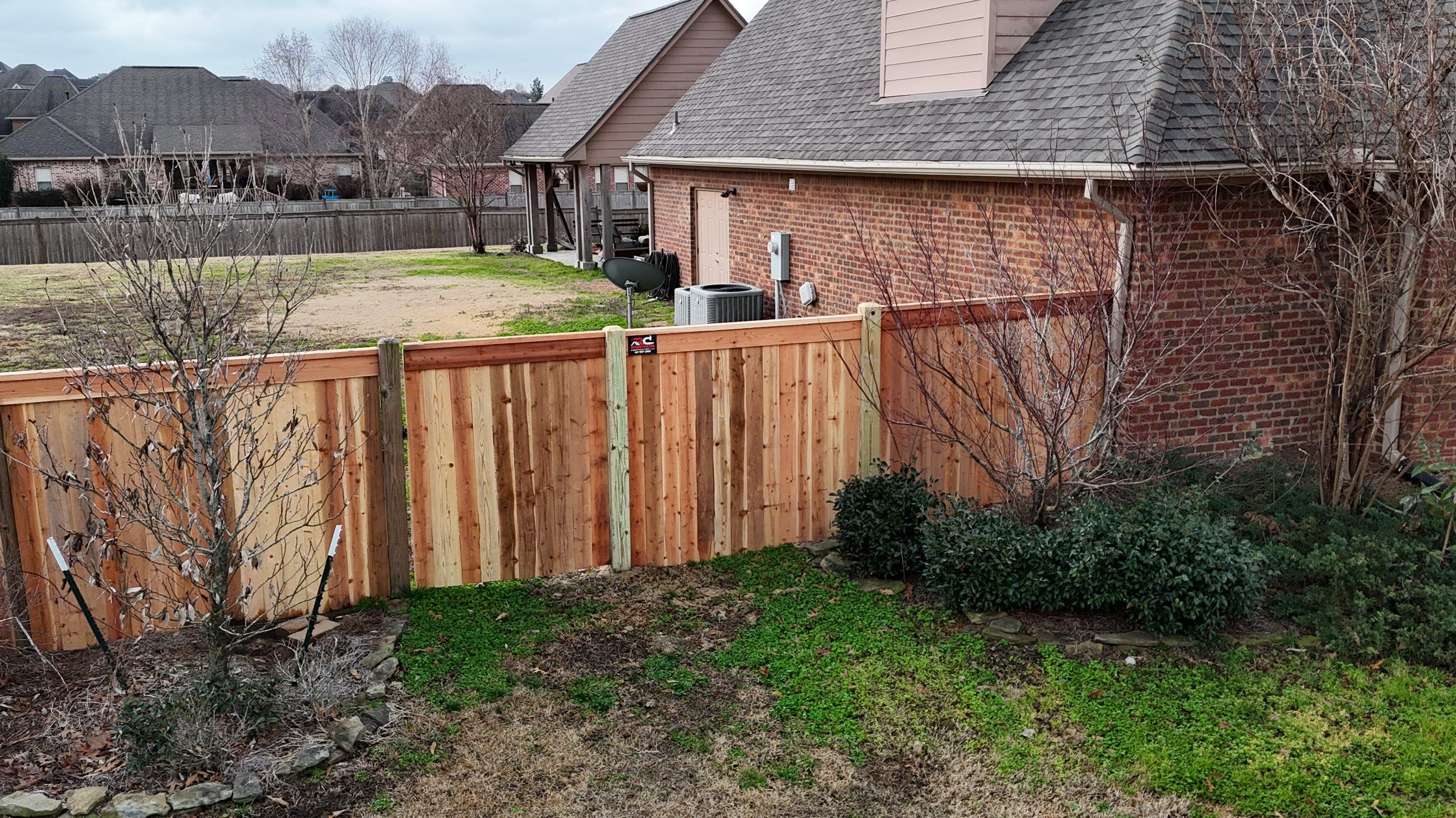 6' Cedar Good Neighbor 4x4 by Roberson Construction LLC