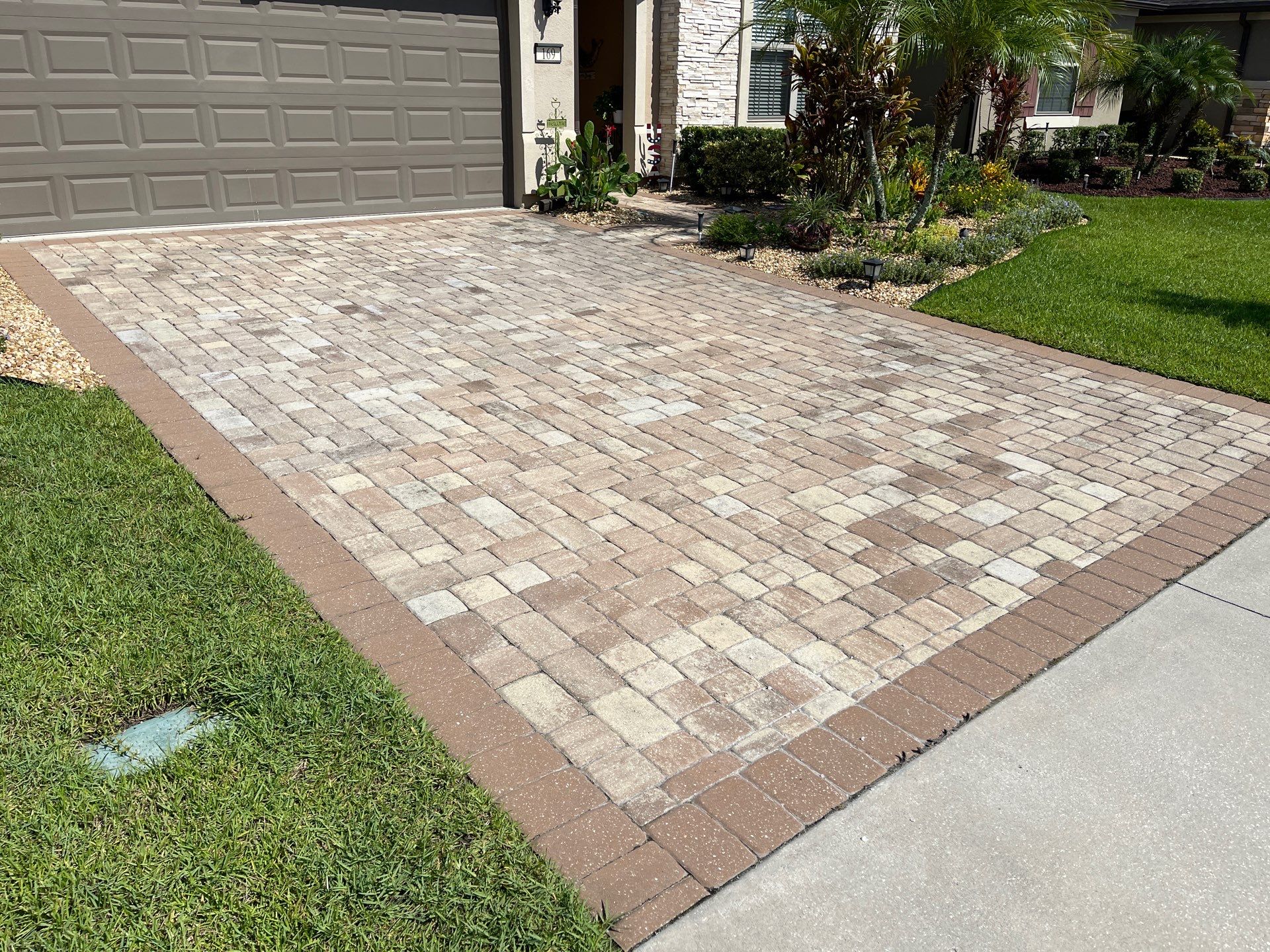 Pavers using Concrete Sealant by DuraSeal