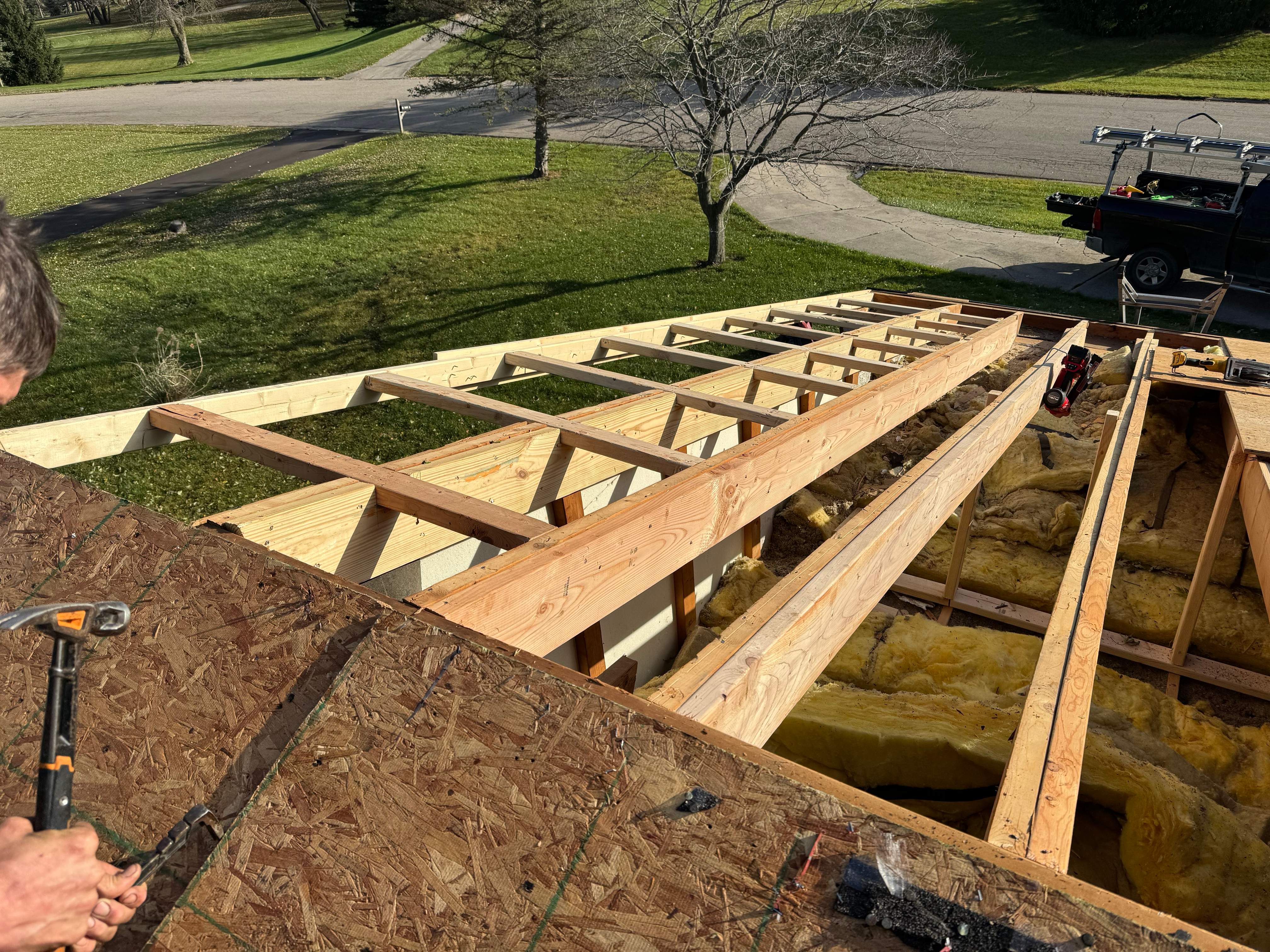Residential Roofing Installation using Certainteed Landmark ClimateFlex by GRACCO