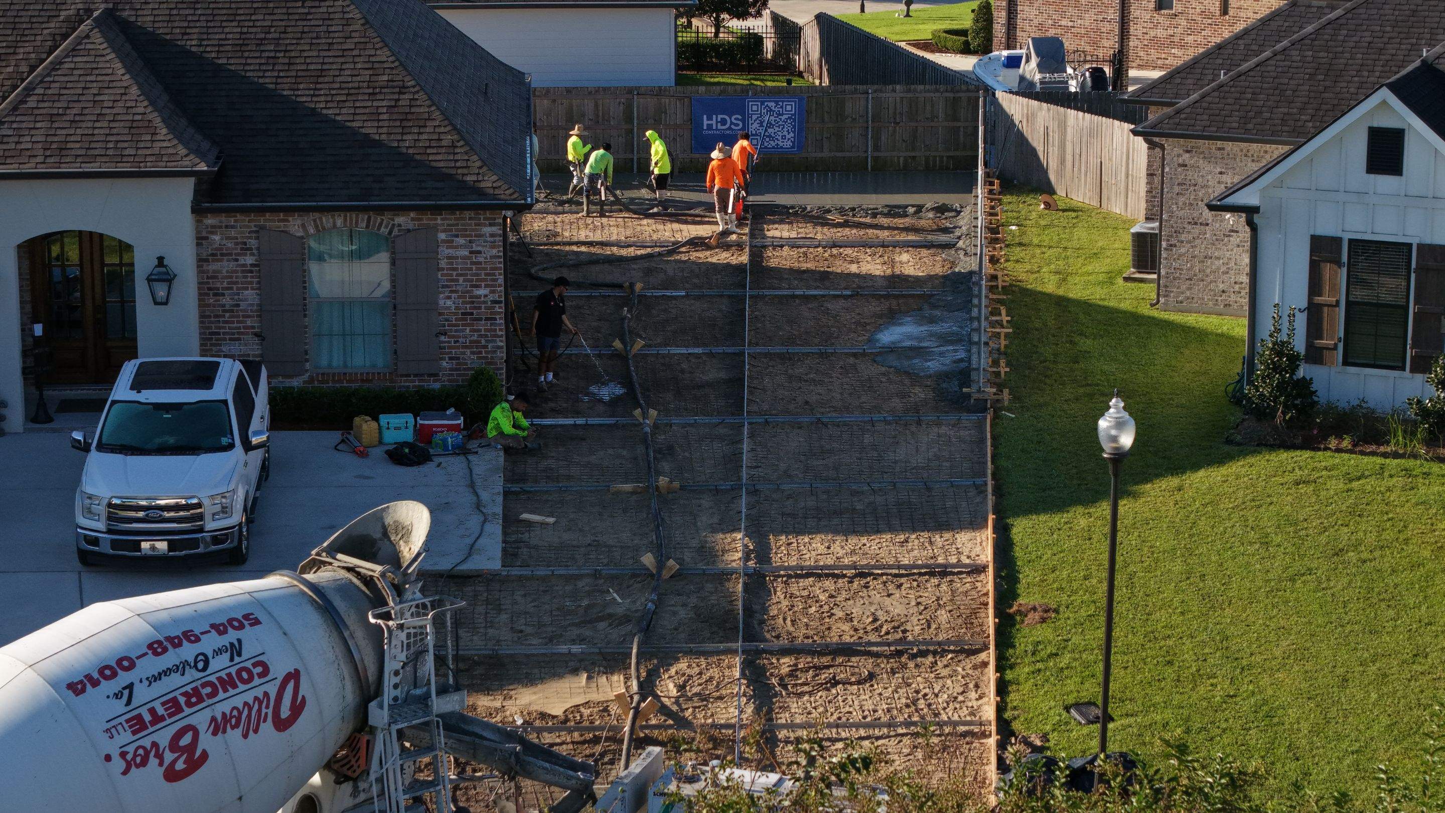 HDS Contractors - Concrete Installation in Belle Chasse by HDS Contractors