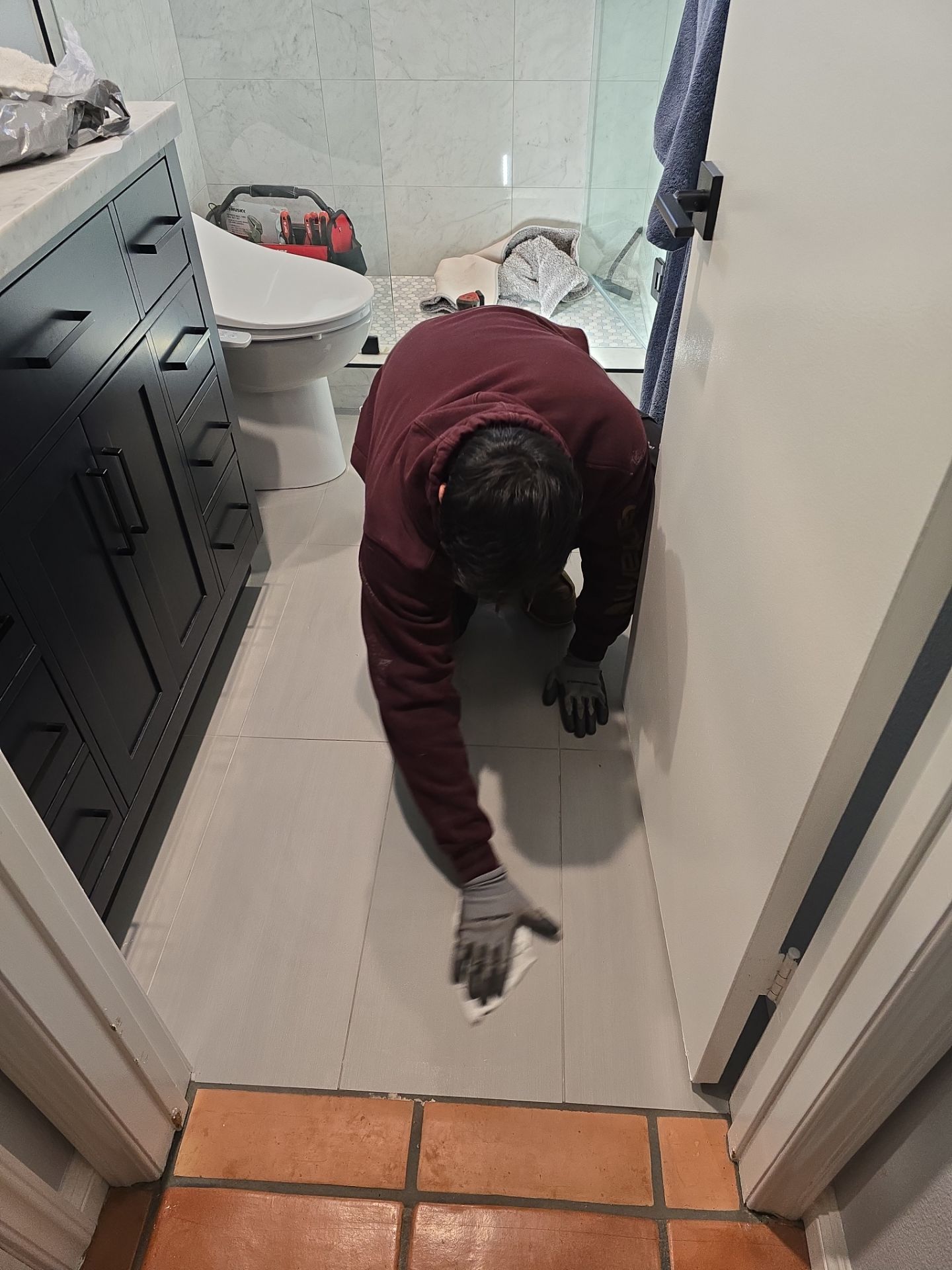 Toilet Installation with New Seal by Us Plumbing 