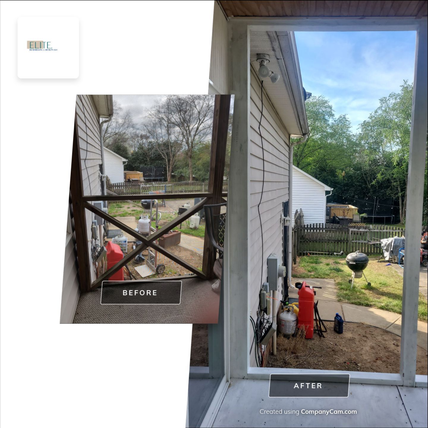 Project in Holly Springs by Elite Remodeling and Design LLC