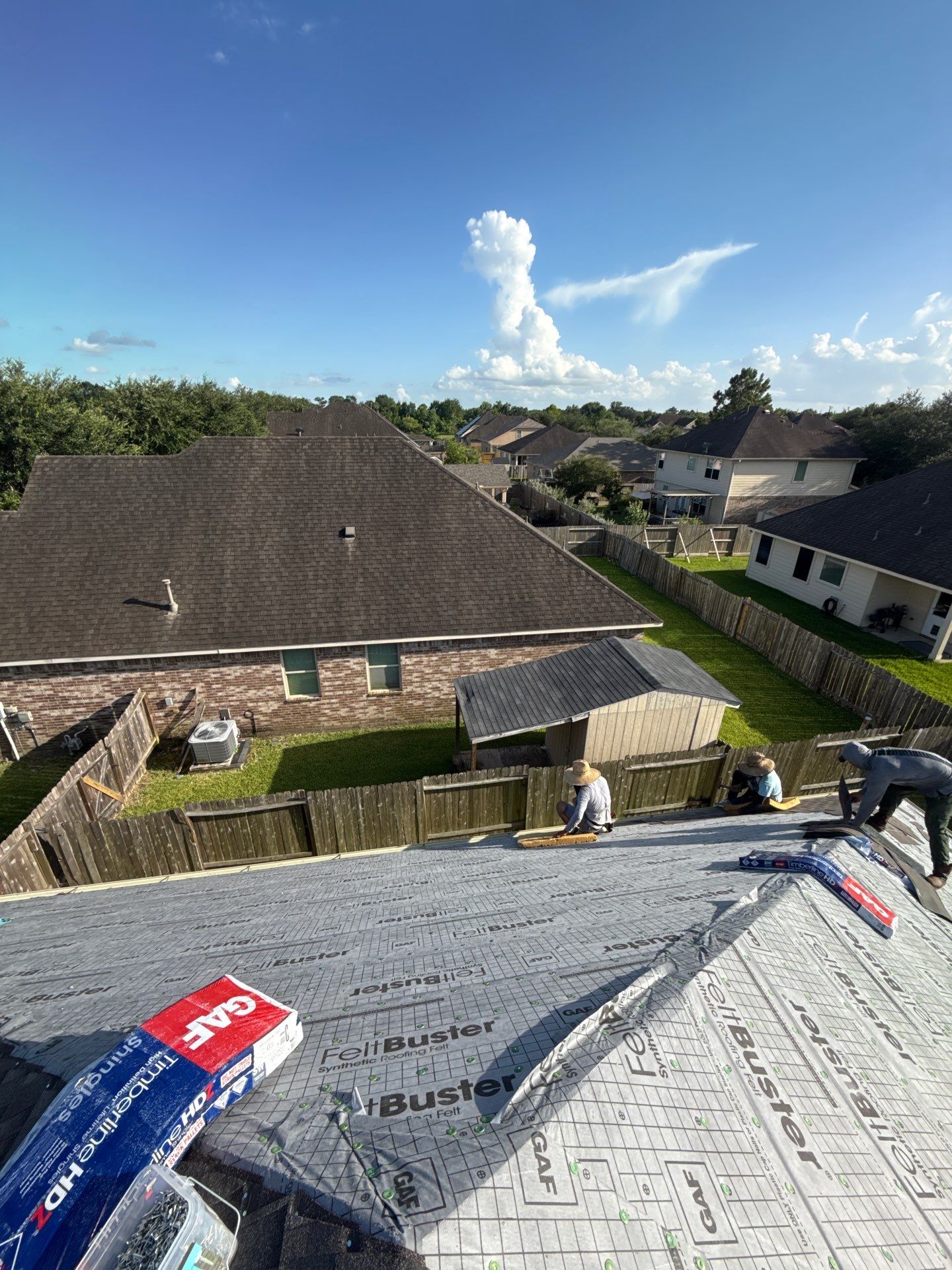 Roof Replacement in Pearland TX by Roof Repair Company