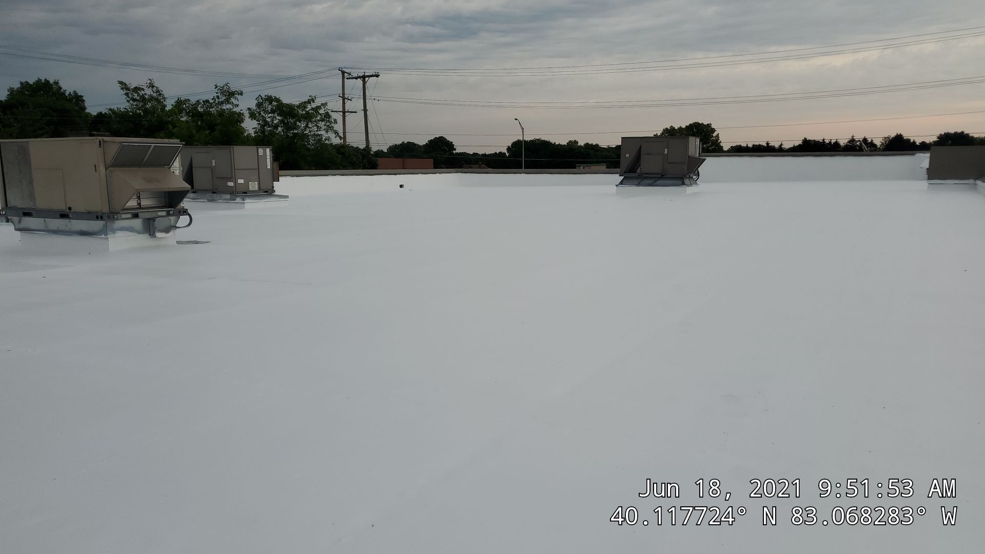 Fabric Reinforced Roof Coating by Gold Star Roofing LLC 